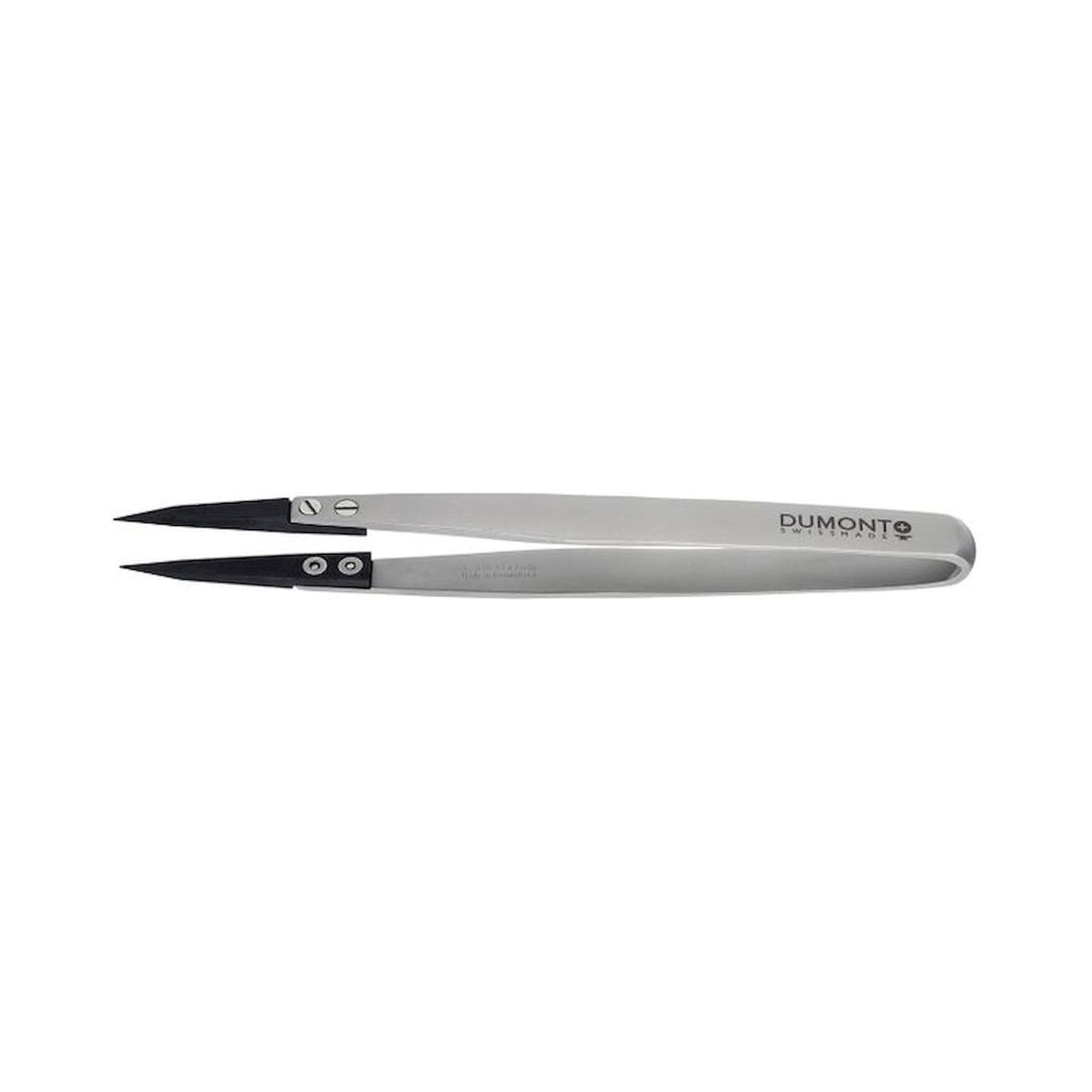 Dumont 10004-CA275-SM. Tweezers WA, patented model, handling WA2 with ceramic CA275 tips
