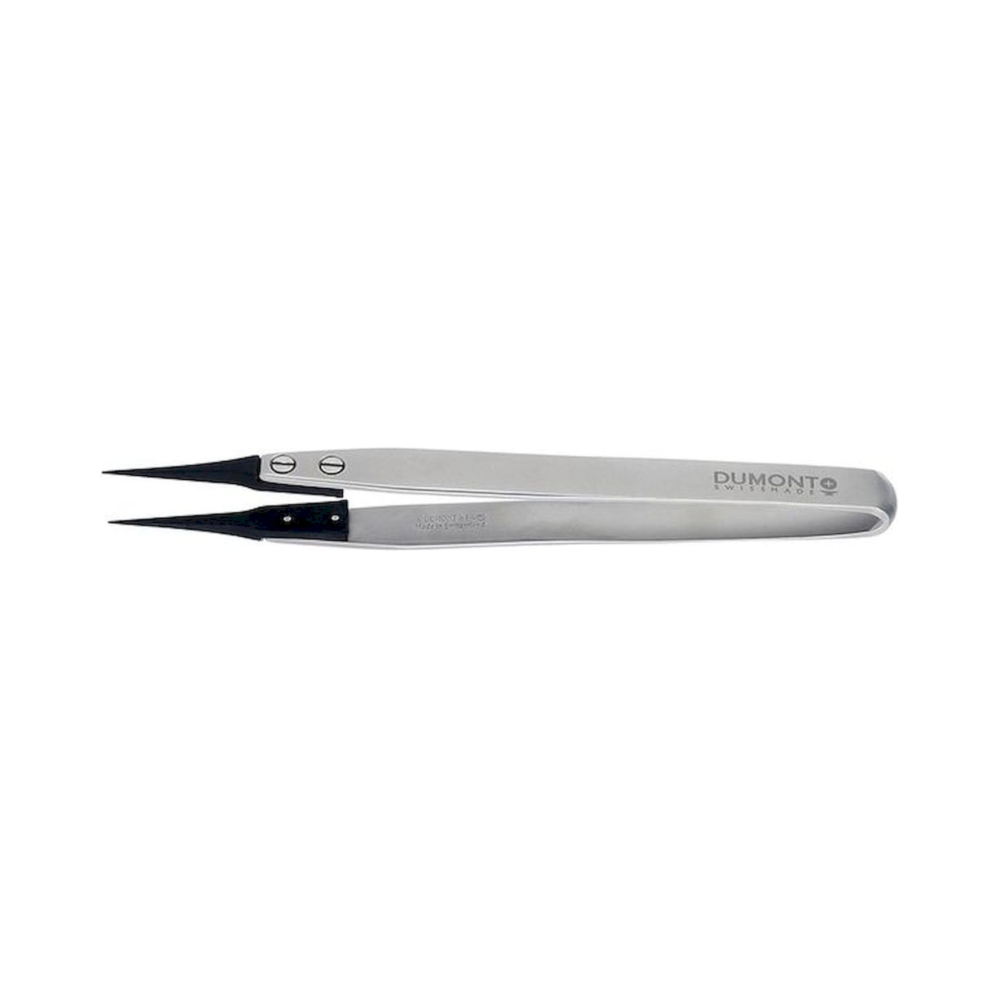 Dumont 10004-E15-SM. Tweezers WA, patented model, handling WA1 with 15-ESD tips