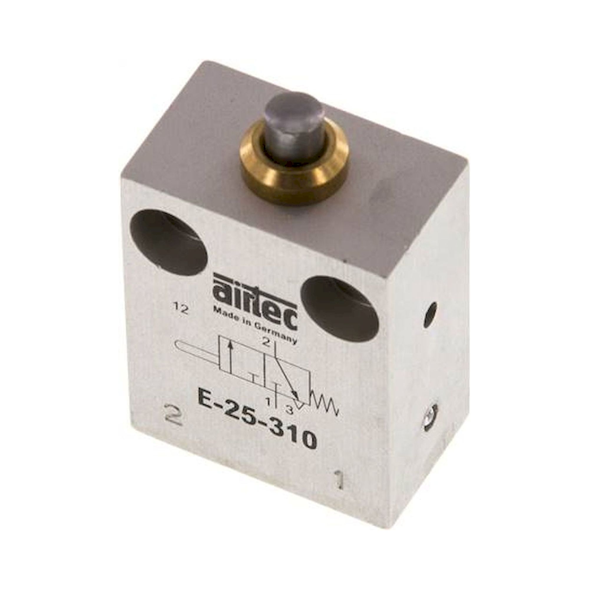 Airtec E 25 310. 3/2-Wege (NC) Endschalter mit Nocke, M 5