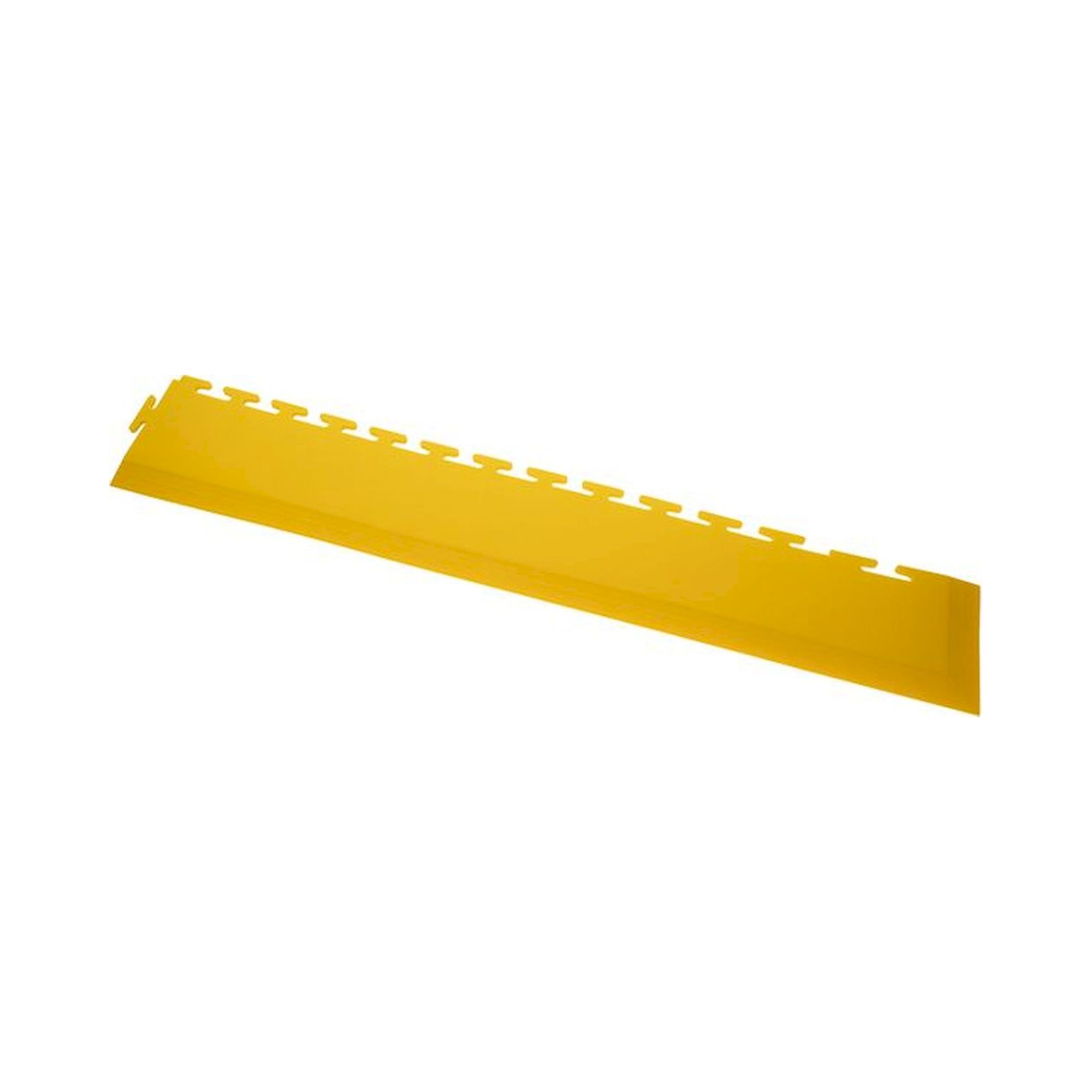 Ecotile E57.600/1. PVC Eckrampe, von 7 mm auf 1 mm, gelb, 1 Stück, 590x90 mm