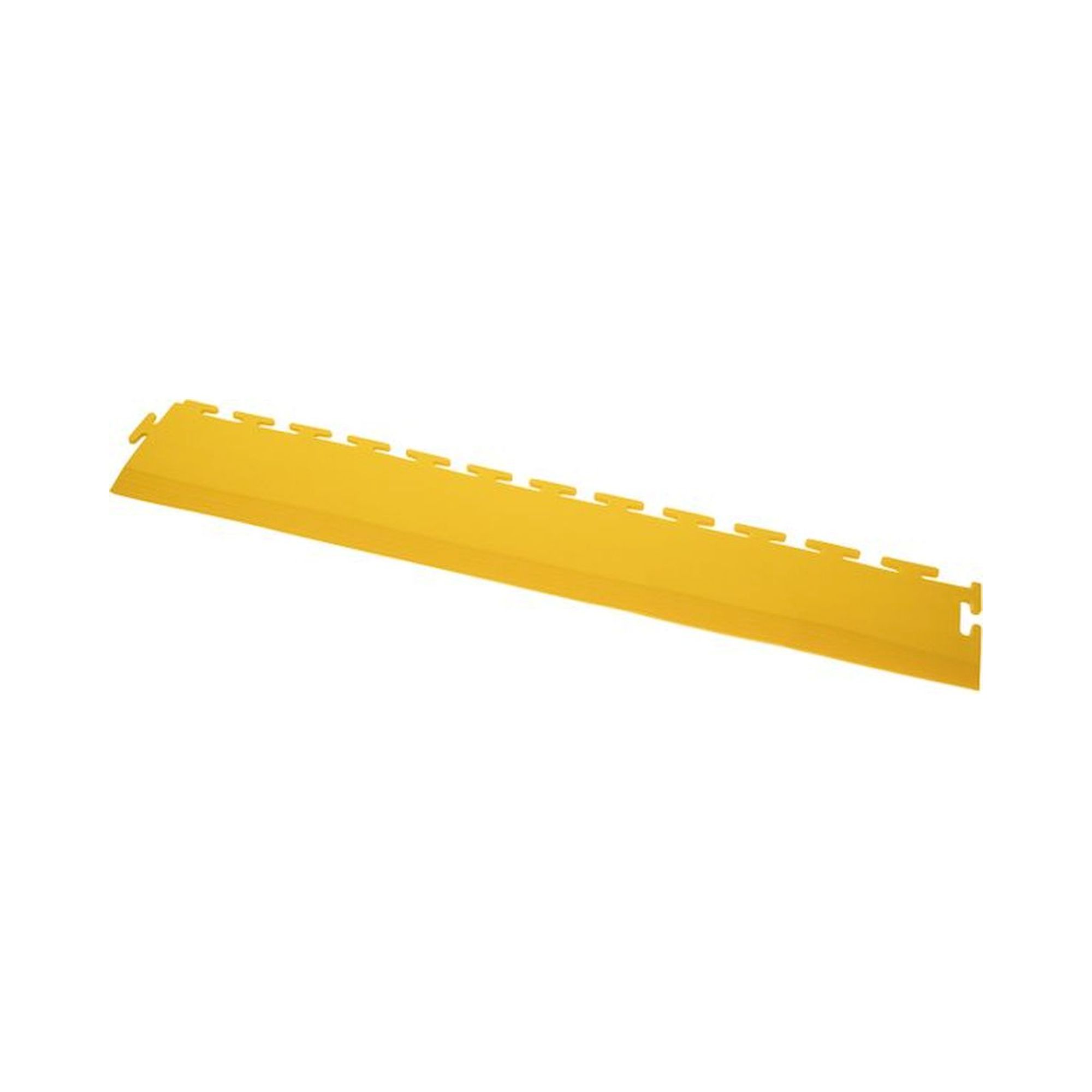Ecotile E57.601/1. Floor ramp, from 7 mm to 1 mm, yellow, 500x90 mm