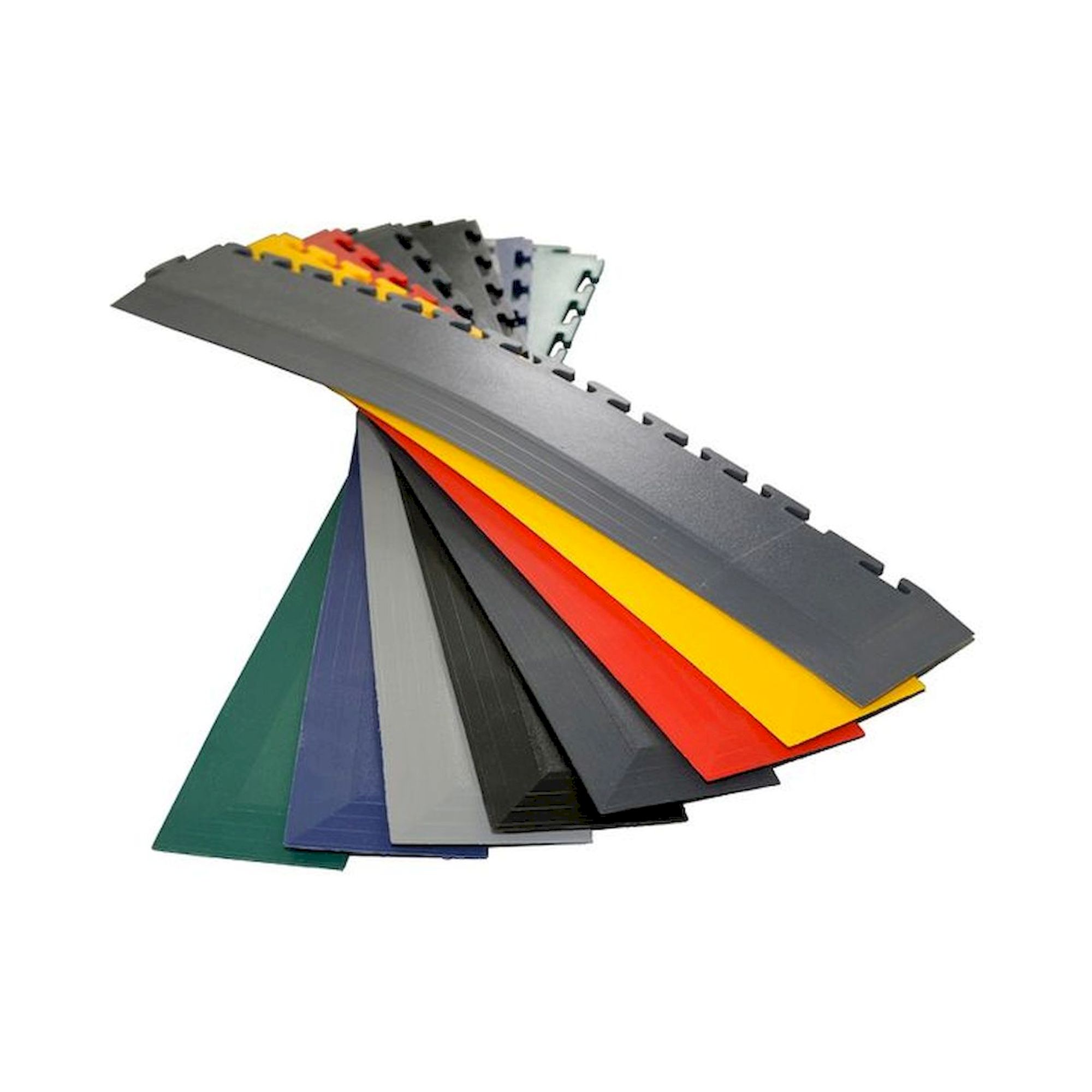 Ecotile E57.700/1. PVC Eckrampe, rot, 1 Stück, 7 mm > 1 mm, 590x90 mm