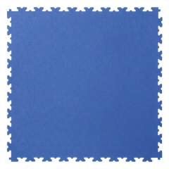 ECOTILE X500-7-501. PVC tile X-LOG, blue, smooth, 500x500x7 mm, 4 pieces