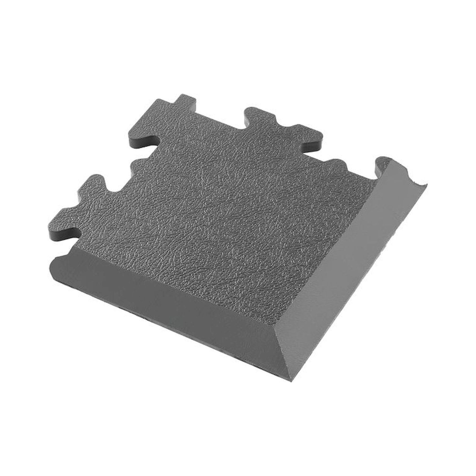 Ecotile X57.220/1. Eckrampe X-LOG, grau (RAL7015), 590x90x7 mm, 1 Stück