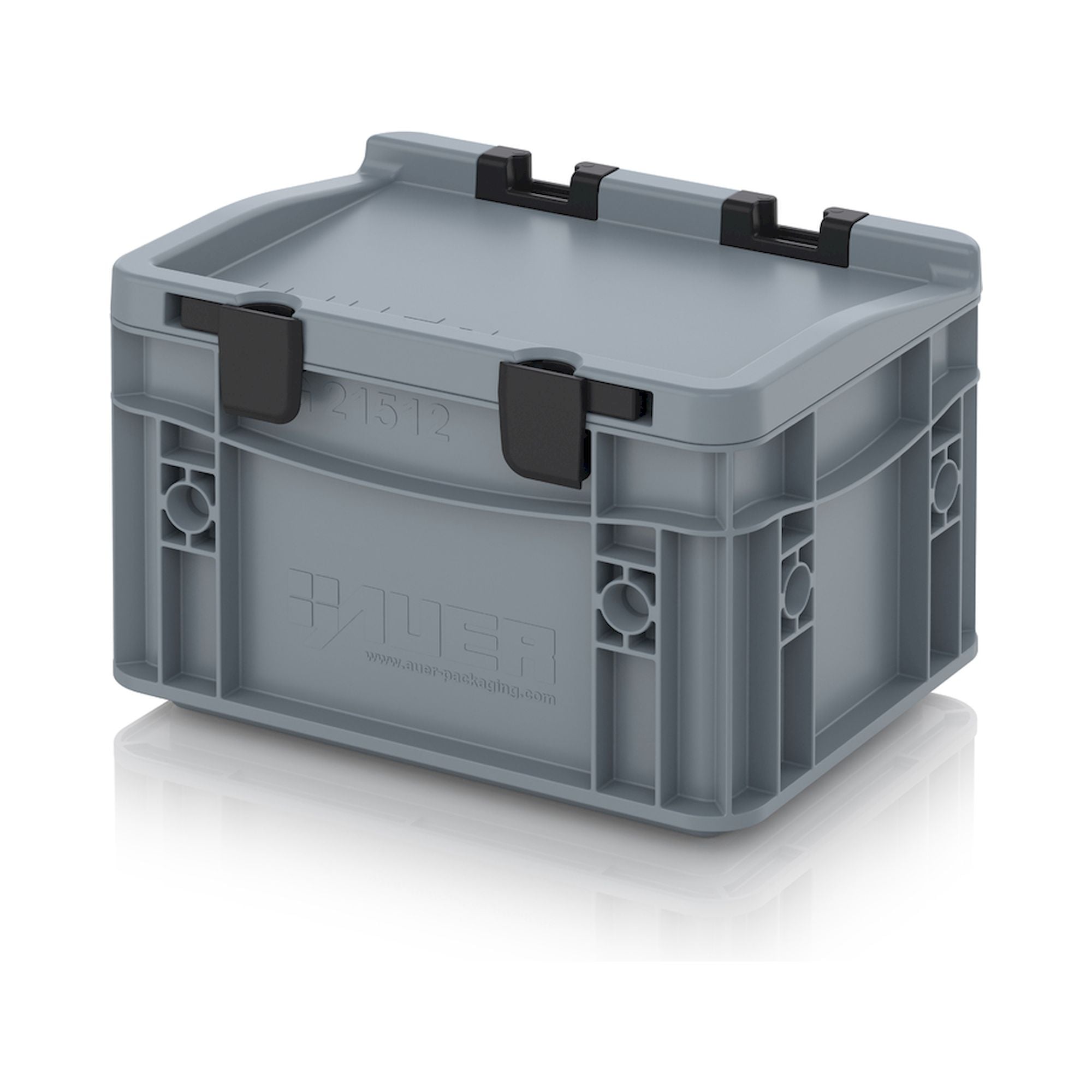 ED 21512 HG. Euro containers with hinge lid, 20x15x13,5 cm