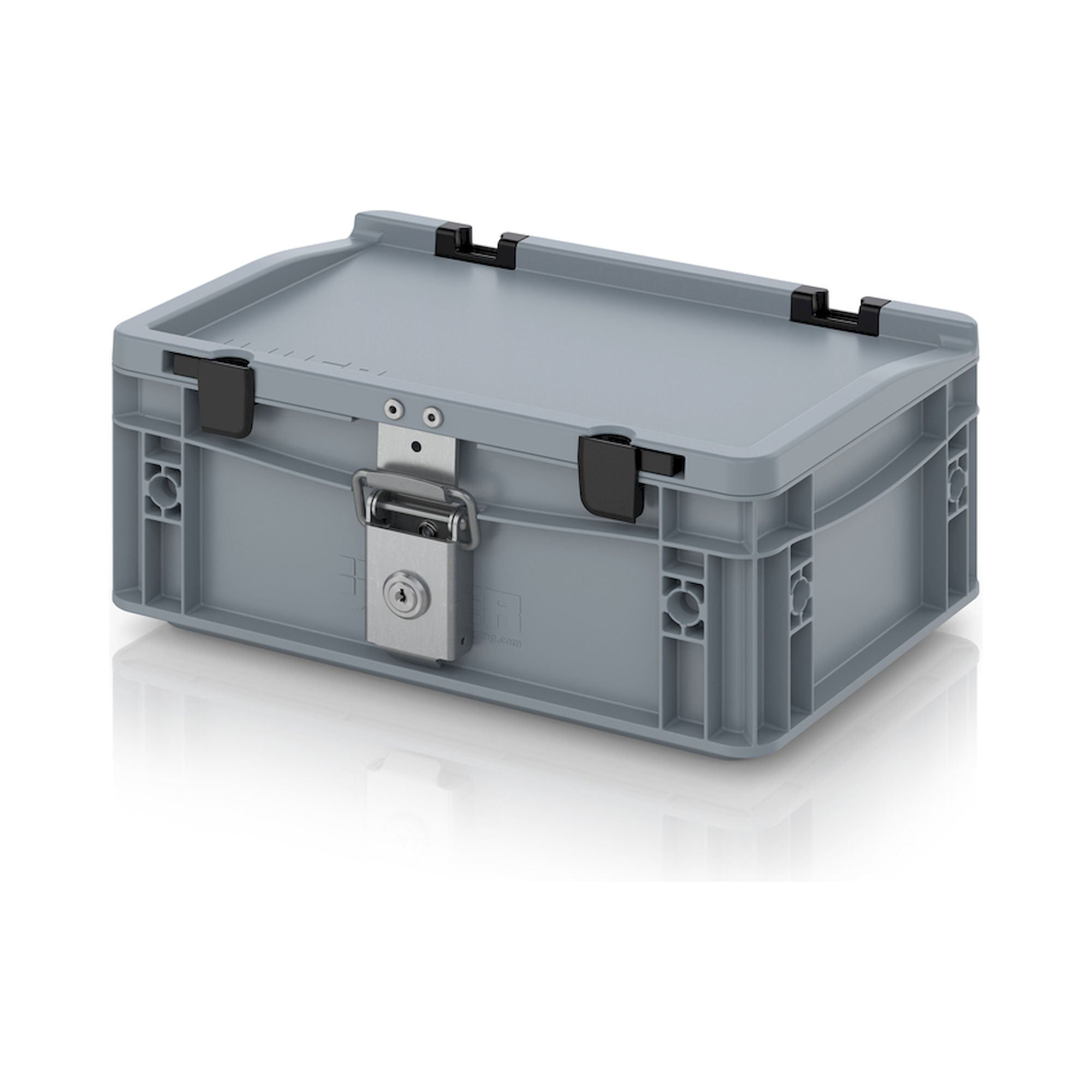 ED 32/12 HG 1S. Abschließbare Eurobehälter, 30x20x13,5 cm