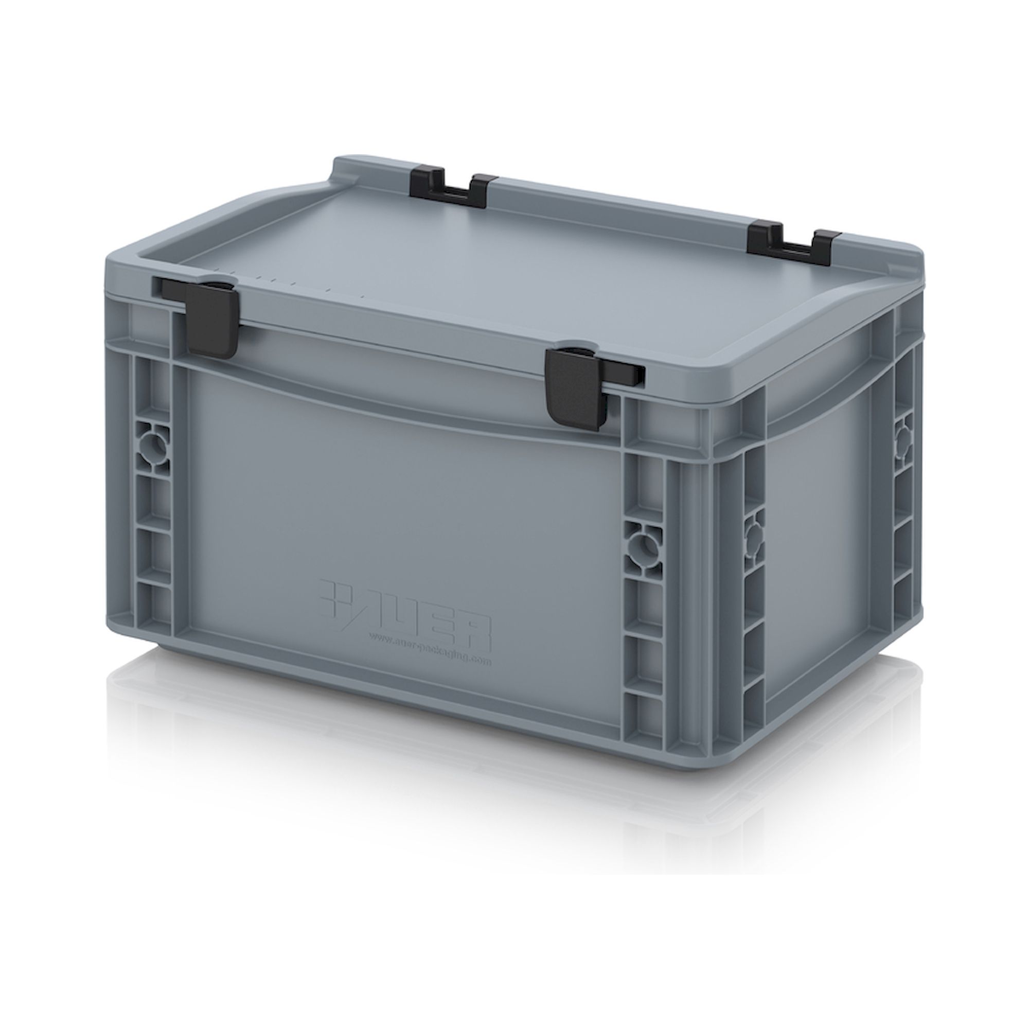ED 32/17 HG. Euro containers with hinge lid, 30x20x18,5 cm