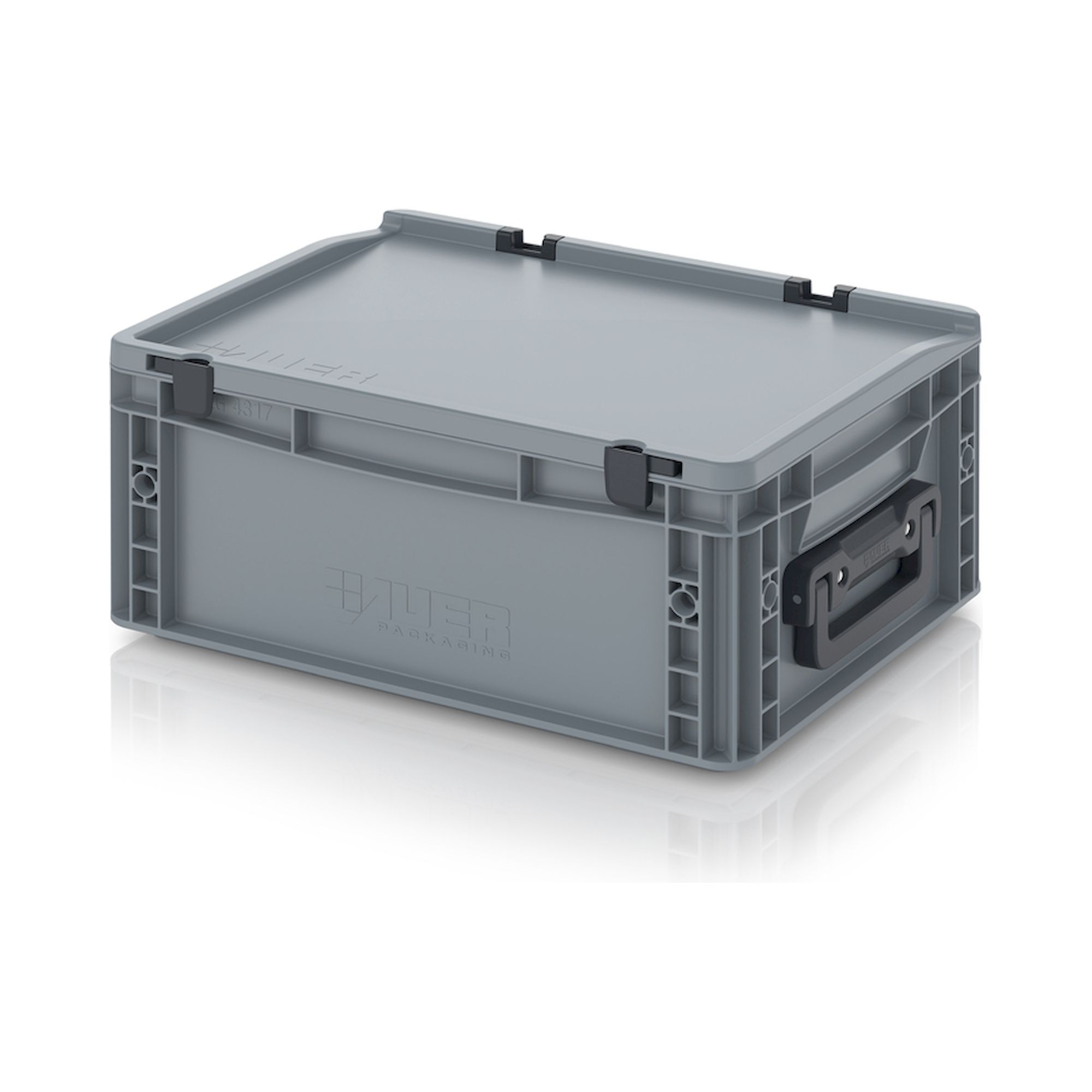 ED 43/17 HG 2G. Eurobehälter Koffer 2GS, 40x30x18,5 cm
