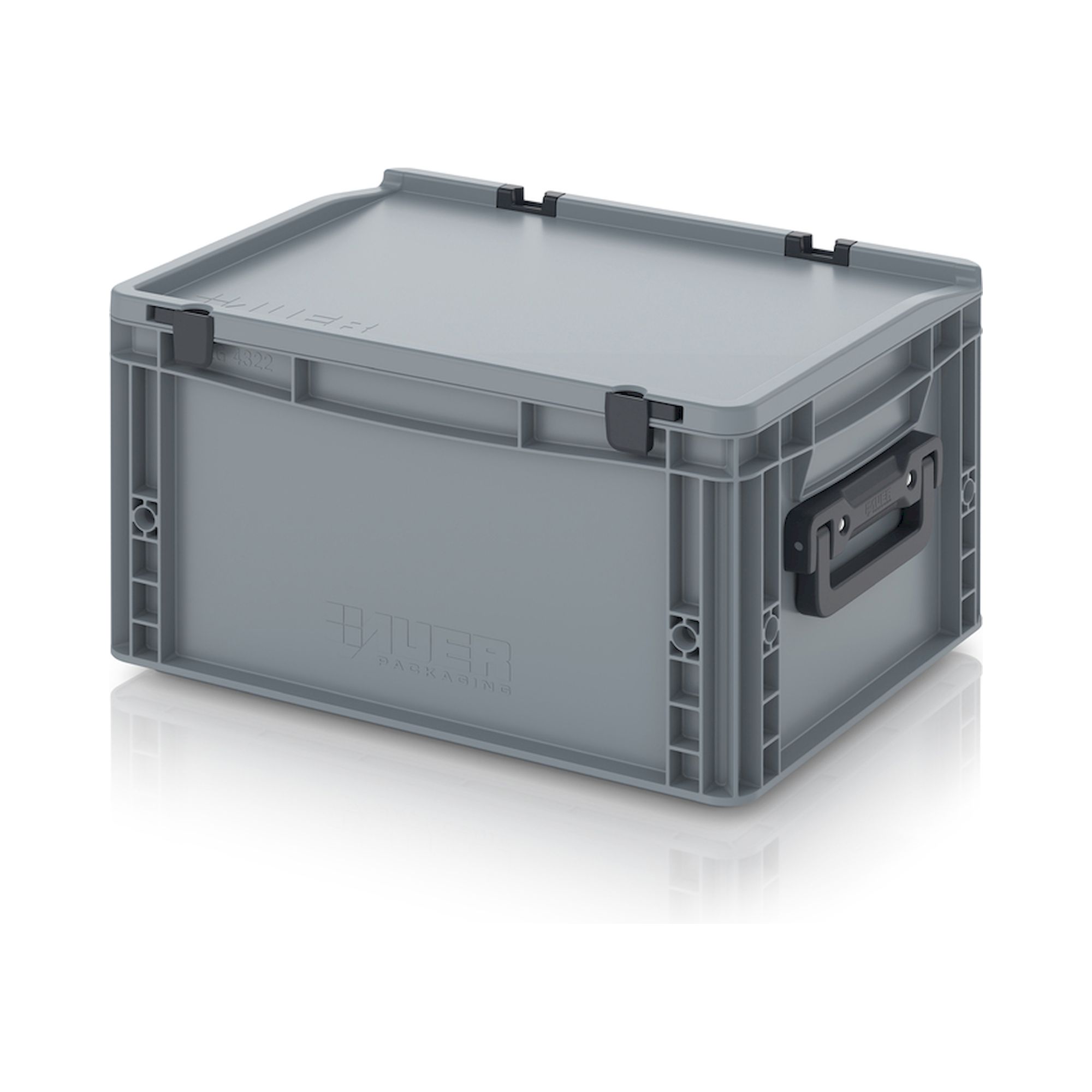 ED 43/22 HG 2G. Eurobehälter Koffer 2GS, 40x30x23,5 cm