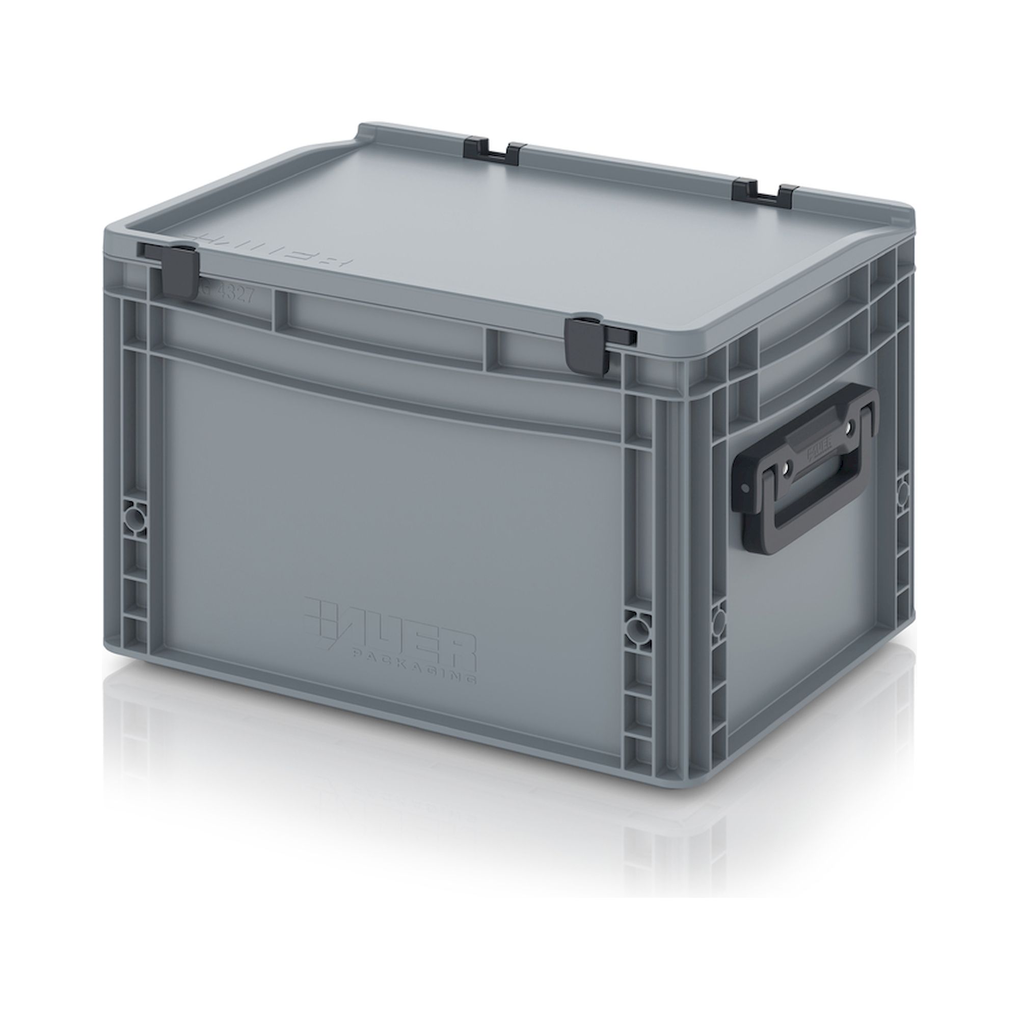 ED 43/27 HG 2G. Eurobehälter Koffer 2GS, 40x30x28,5 cm