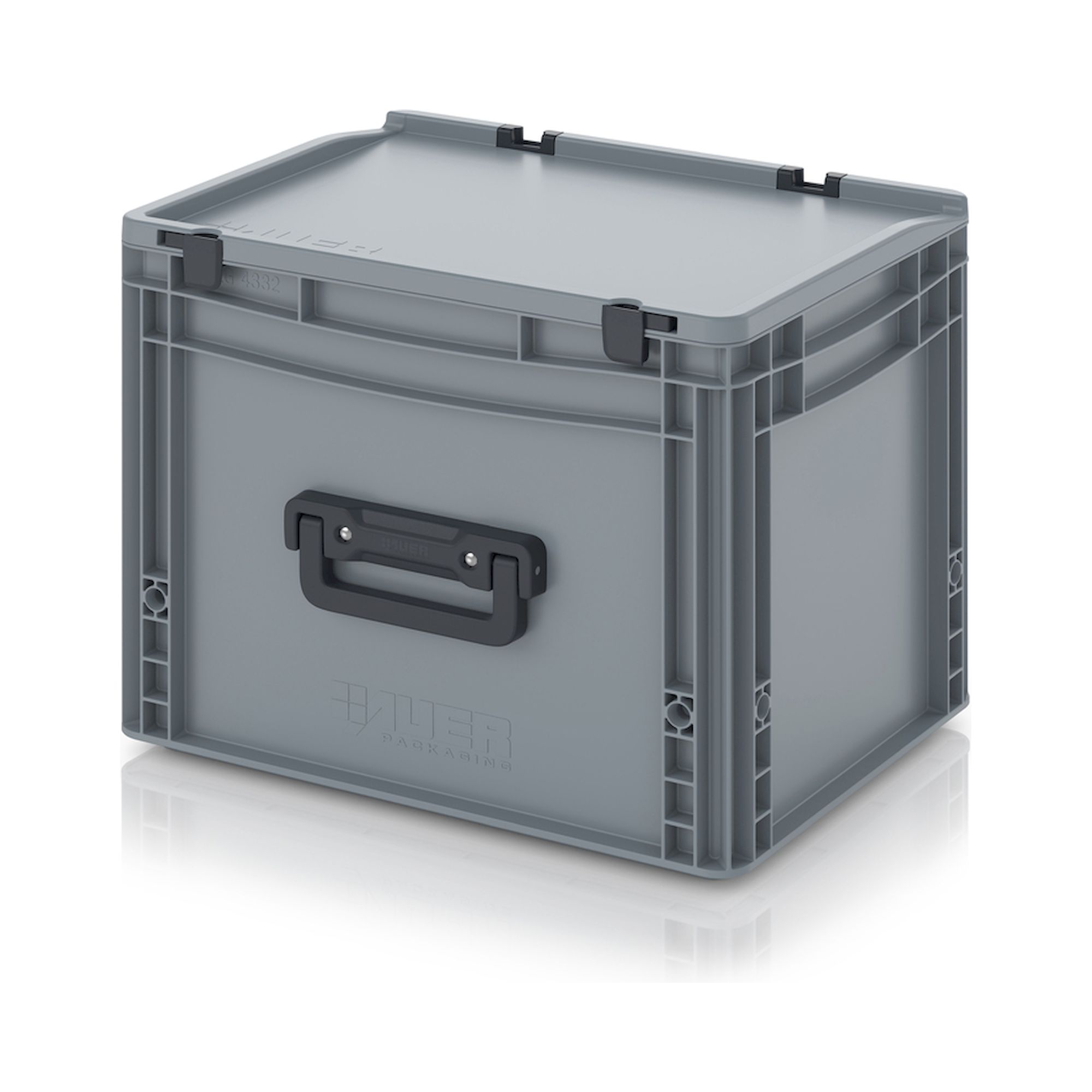 ED 43/32 HG 1G. Eurobehälter Koffer 1G, 40x30x33,5 cm
