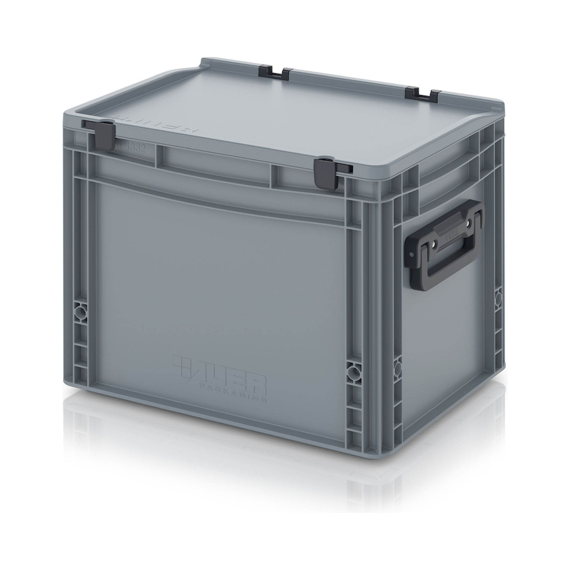 ED 43/32 HG 2G. Eurobehälter Koffer 2GS, 40x30x33,5 cm