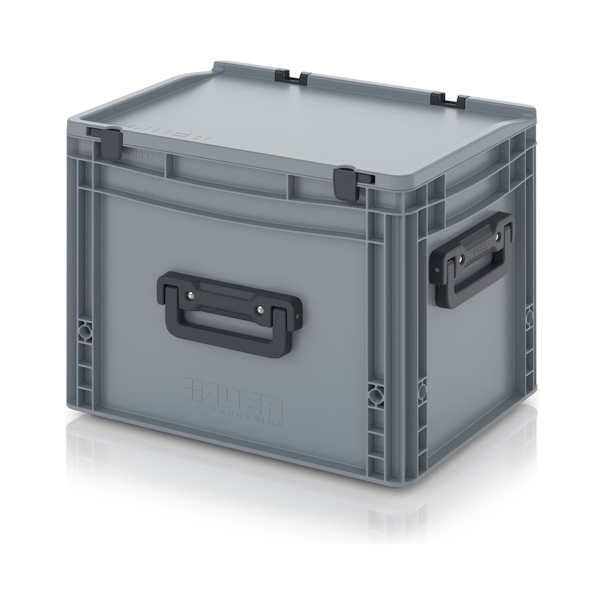 ED 43/32 HG 3G. Eurobehälter Koffer 3G, 40x30x33,5 cm