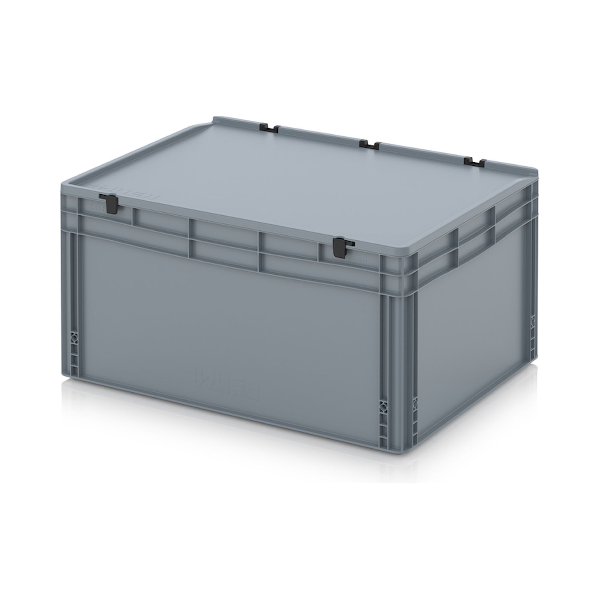 ED 86/42 HG. Euro containers with hinge lid, 80x60x43,5 cm