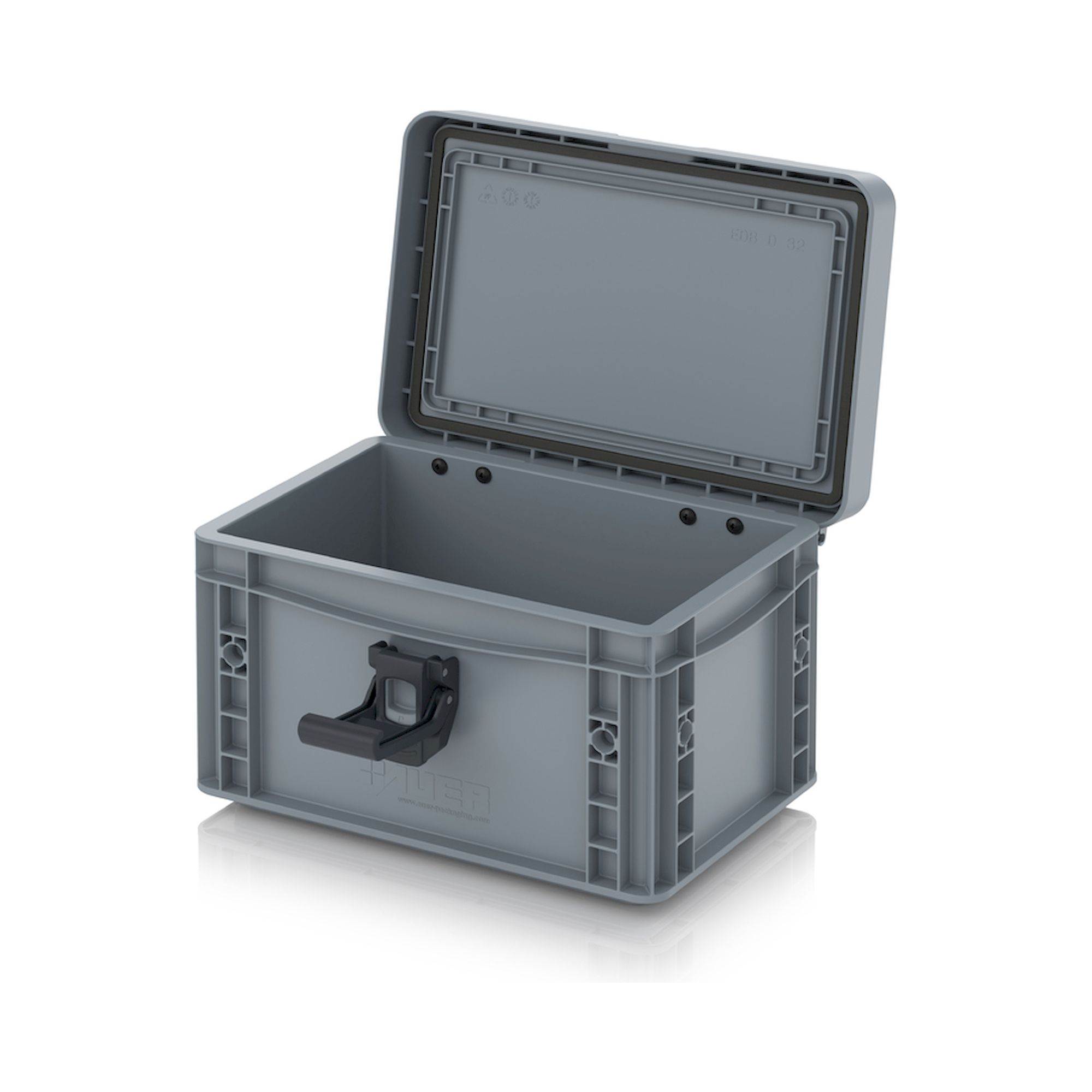 Auer EDP 32/17 HG. Eurobehälter mit Scharnierdeckel Pro