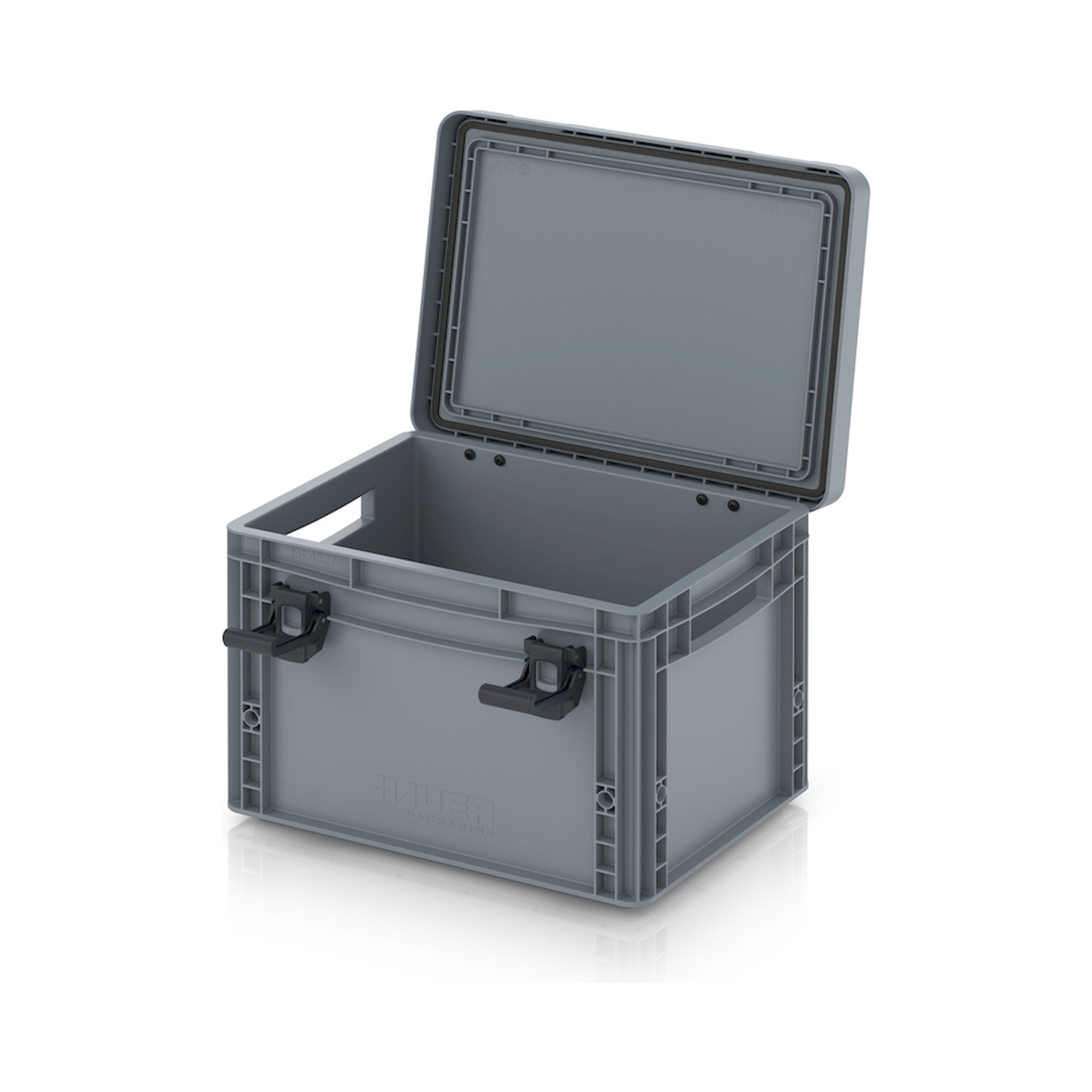 Auer EDP 43/27. Bacs Euro avec couvercle à charnières Pro