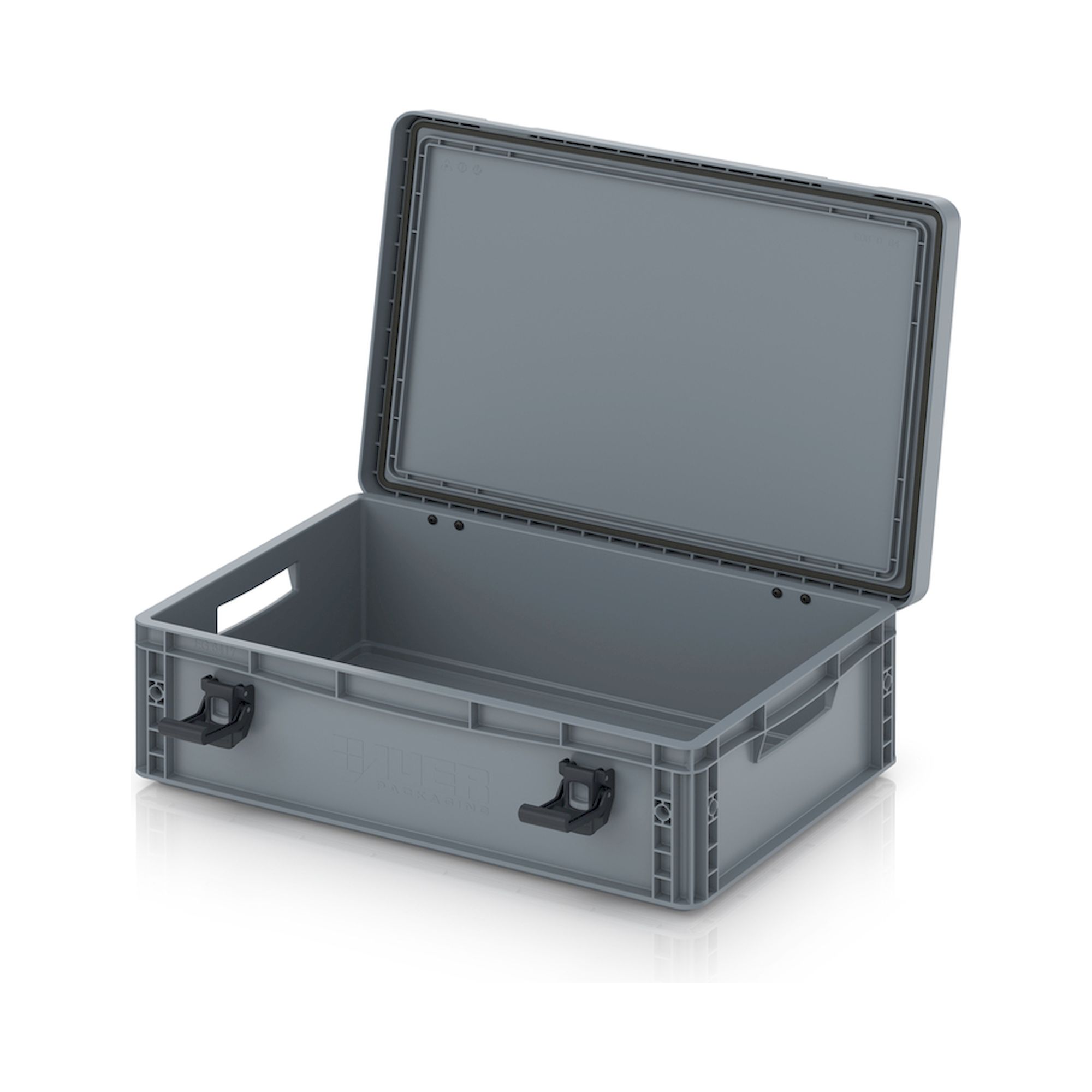 Auer EDP 64/17. Bacs Euro avec couvercle à charnières Pro