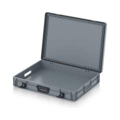 Auer EDP 86/12 1G. Eurobehälter mit Scharnierdeckel Pro