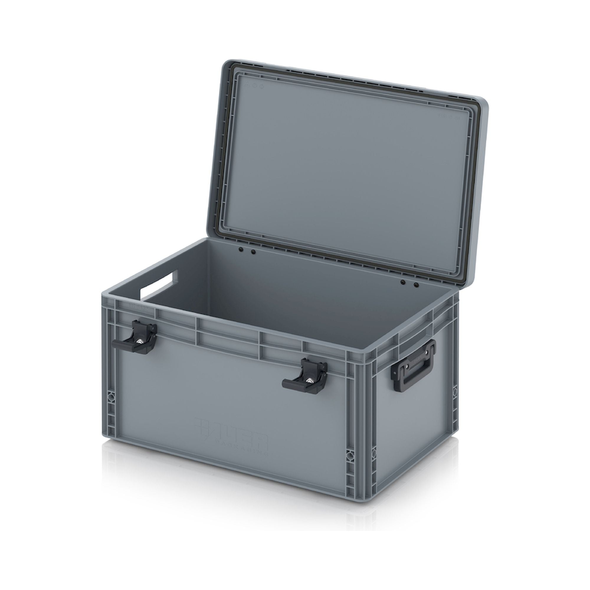 EDP S 64/32 2G. Eurobehälter mit Scharnierdeckel Pro, 60x40x33,5 cm