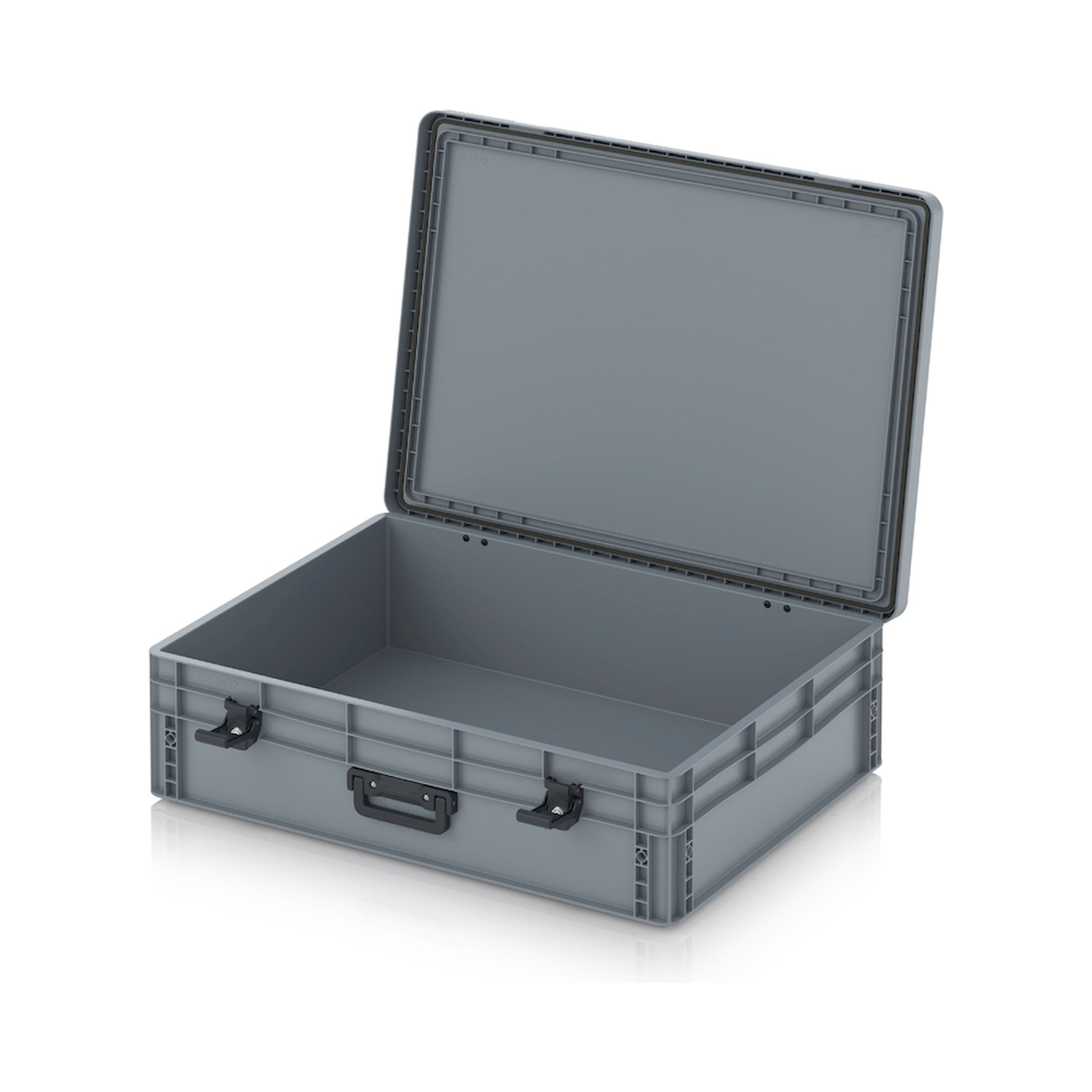 Auer EDP S 86/22 1G. Eurobehälter mit Scharnierdeckel Pro