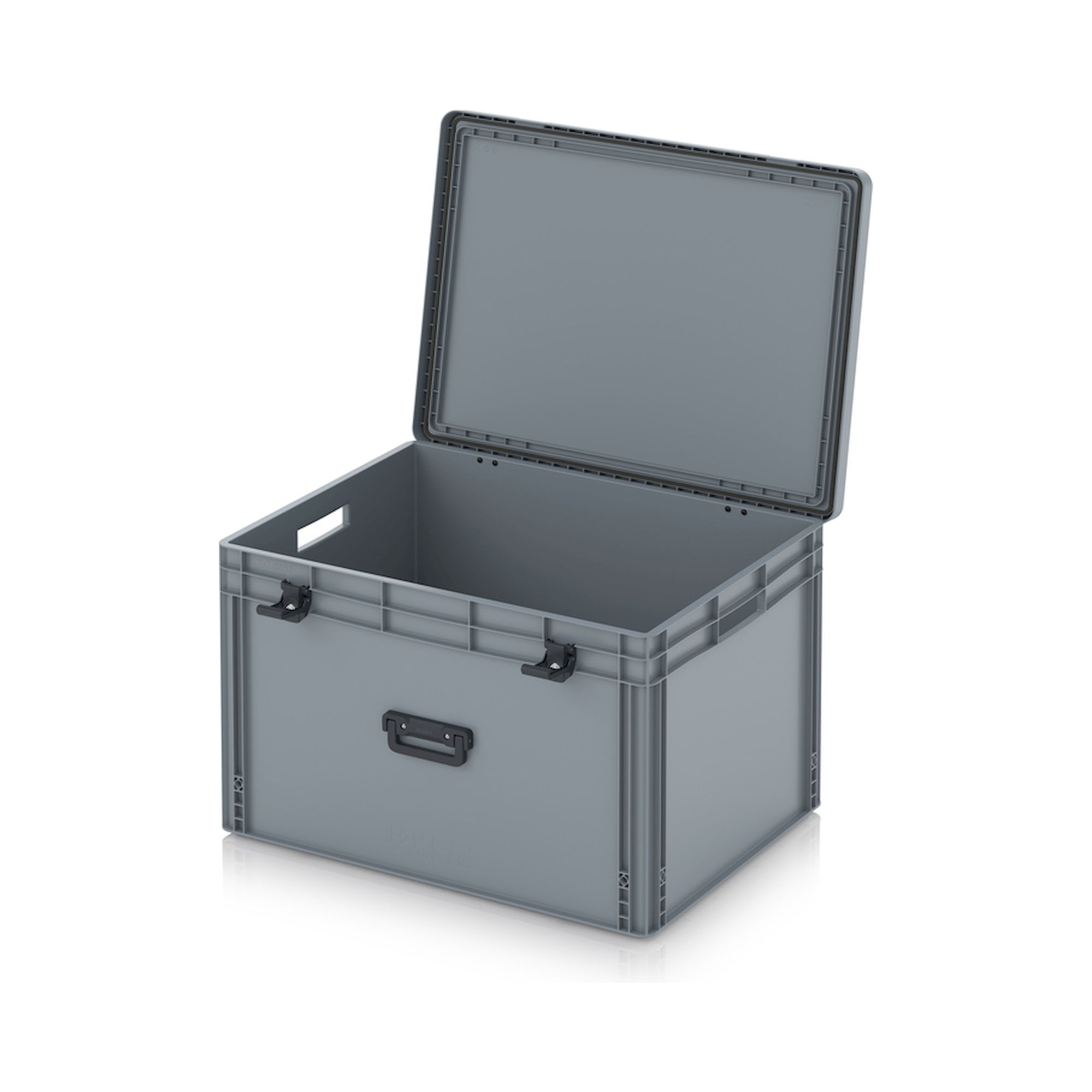 Auer EDP S 86/52 1G. Eurobehälter mit Scharnierdeckel Pro