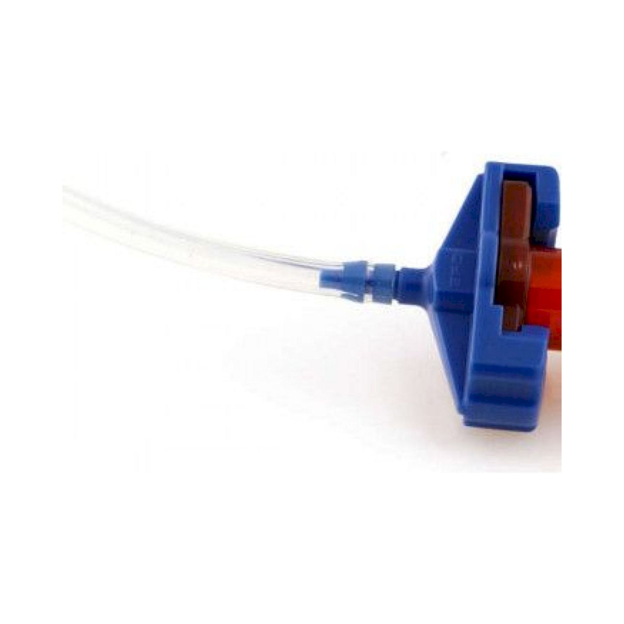 Nordson EFD 7012056. Standard-Bajonett-Adapter für Kartusche, 30 cm3/50 cm3, 180 cm, blau