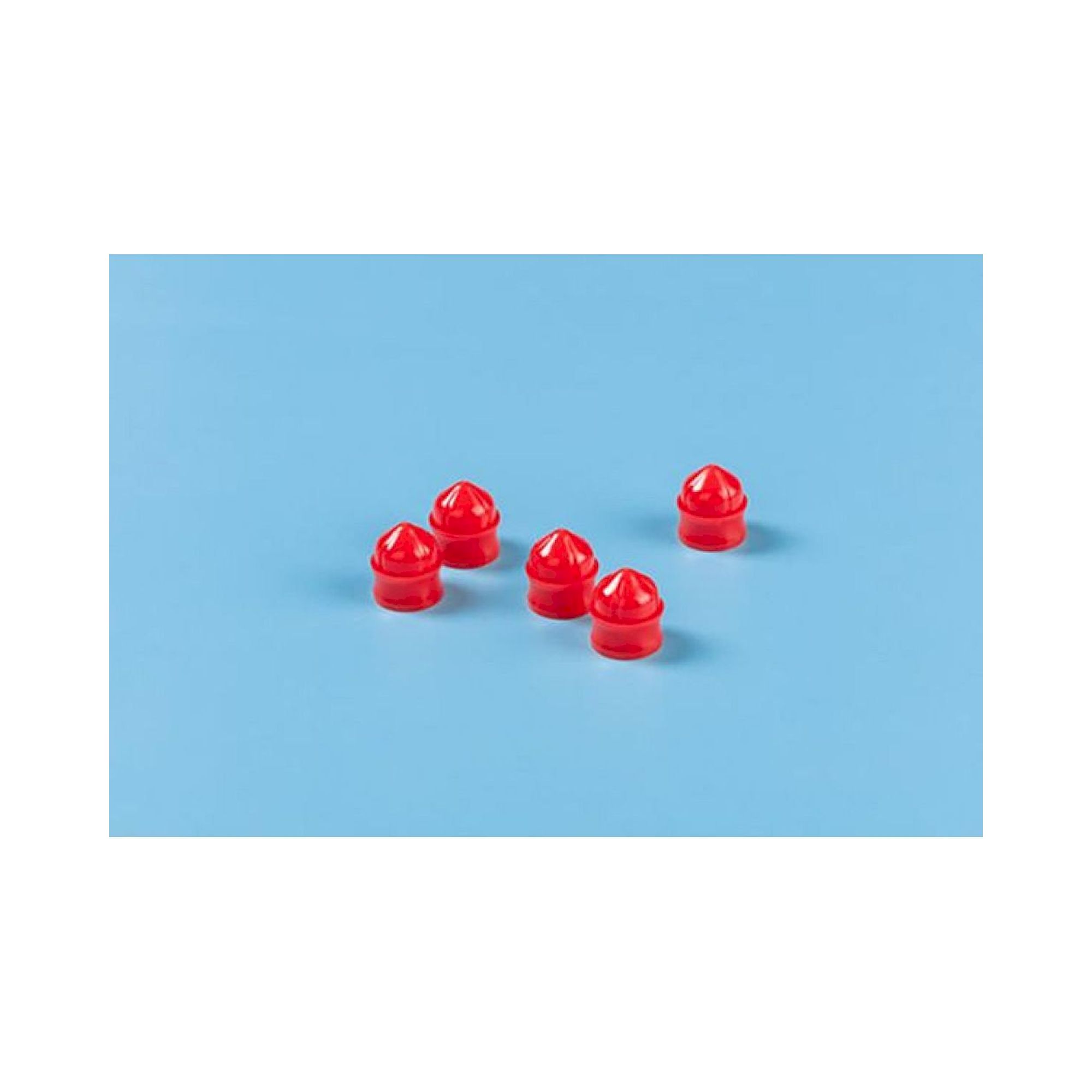 Nordson EFD 7012168. Plug for cartridge, SmoothFlow, red, 3 cm³