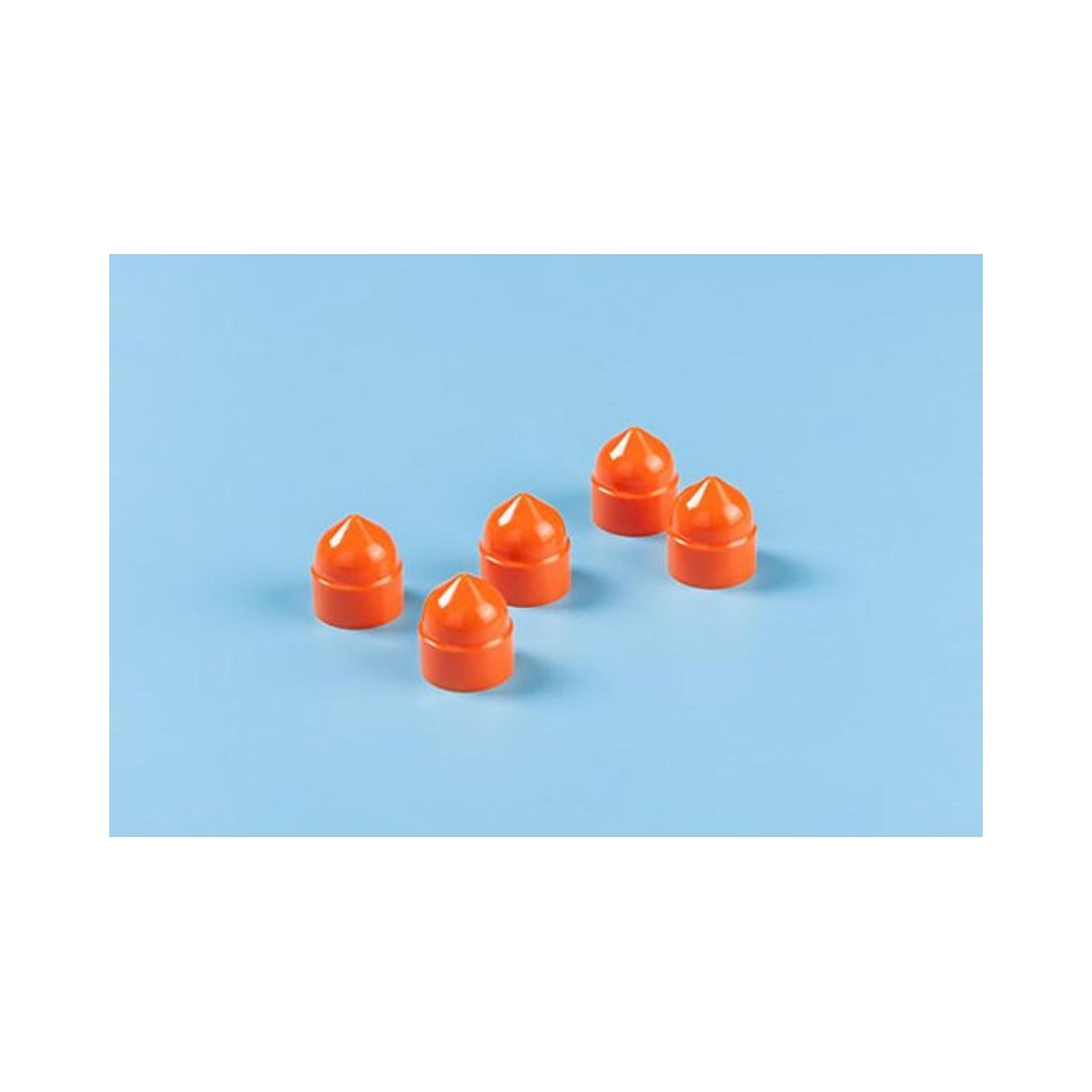 Nordson EFD 7012325. Plug for cartridge, 10 cm³, orange