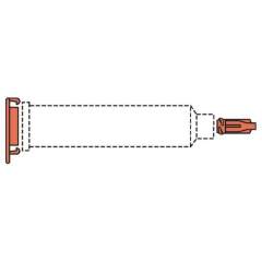 Nordson EFD 7017976. Blindnadel für alle Kartuschen