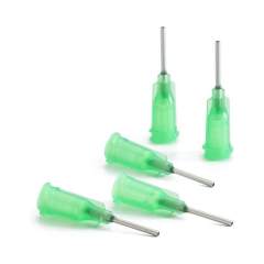Nordson EFD 7018122. Dispensing needle green, 0.5", straight, Gauge 18, ID= 0.84 mm