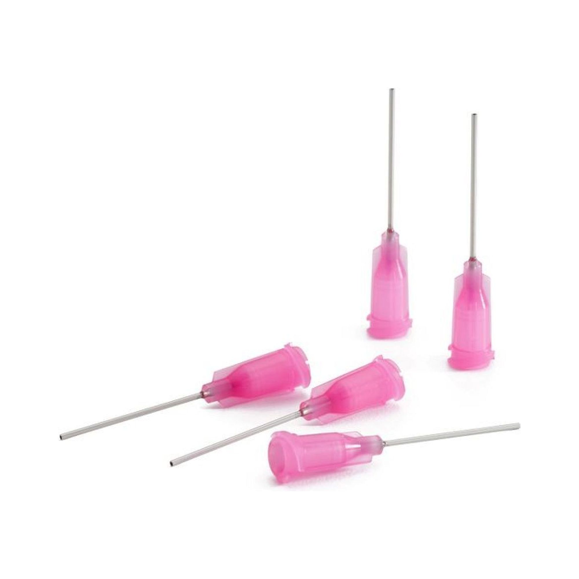 Nordson EFD 7018166. dispensing needle pink, 1", straight, Gauge 20, ID: 0.61 mm
