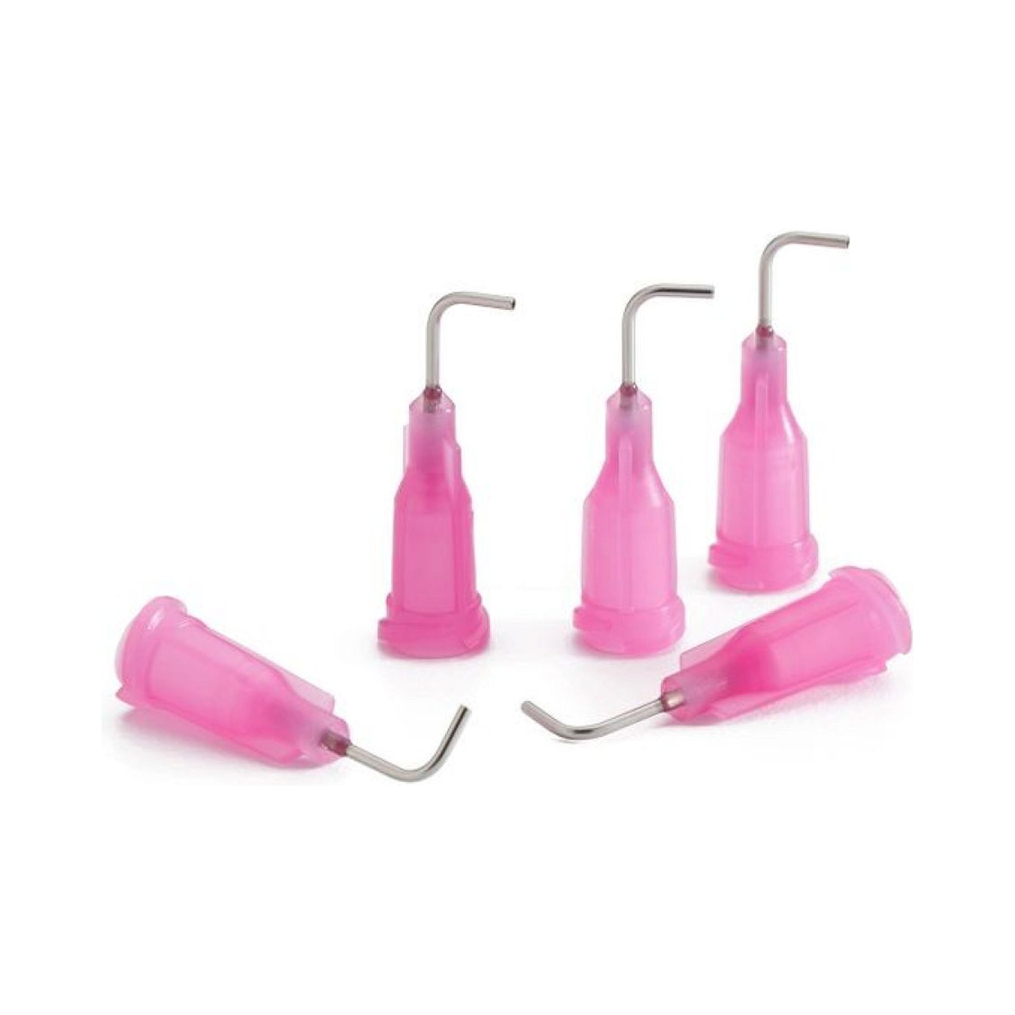 Nordson EFD 7018180. Dosiernadel gebogen, 90°, pink, 0,5", Gauge 20, ID= 0,61 mm