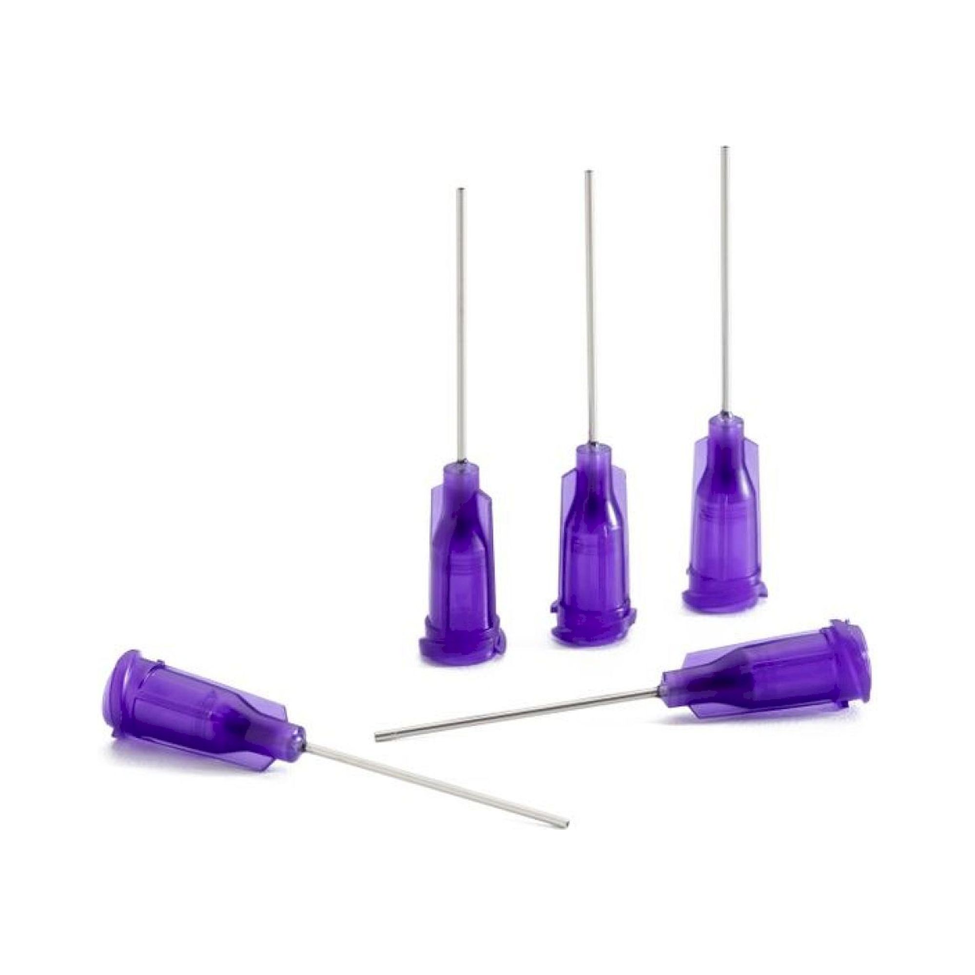 Nordson EFD 7018222. Dosiernadel lila, 1", gerade, Gauge 21, ID= 0,51 mm