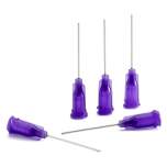 Nordson EFD 7018222. Dispensing Needle purple, 1", straight, Gauge 21, ID= 0.51 mm