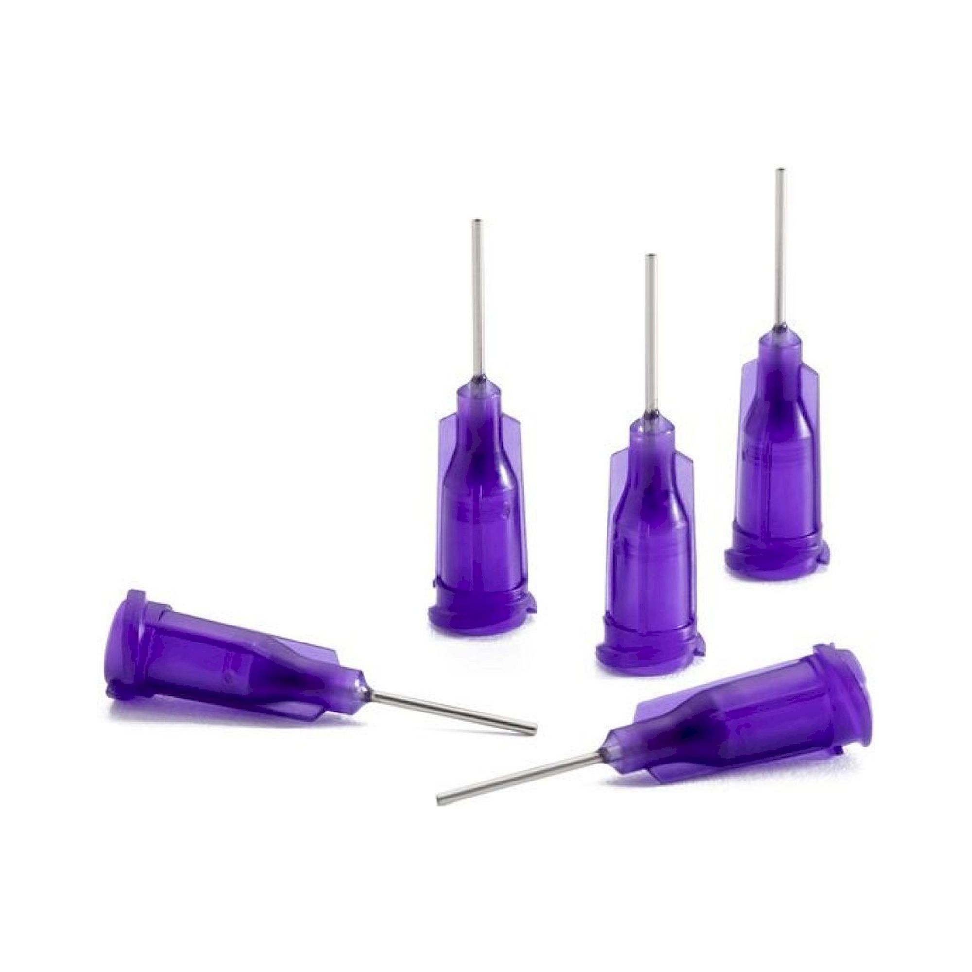 Nordson EFD 7018233. Dispensing needle purple, 0.5", straight, Gauge 21, ID= 0.51 mm