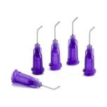 Nordson EFD 7018234. Dosiernadel gebogen, 45°, lila, 0,5", Gauge 21, ID= 0,51 mm