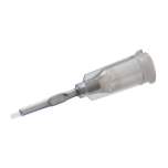 Nordson EFD 7018256. Dosing needle, PTFE insert, grey, 0.5" straight, Gauge 21, ID= 0.51 mm