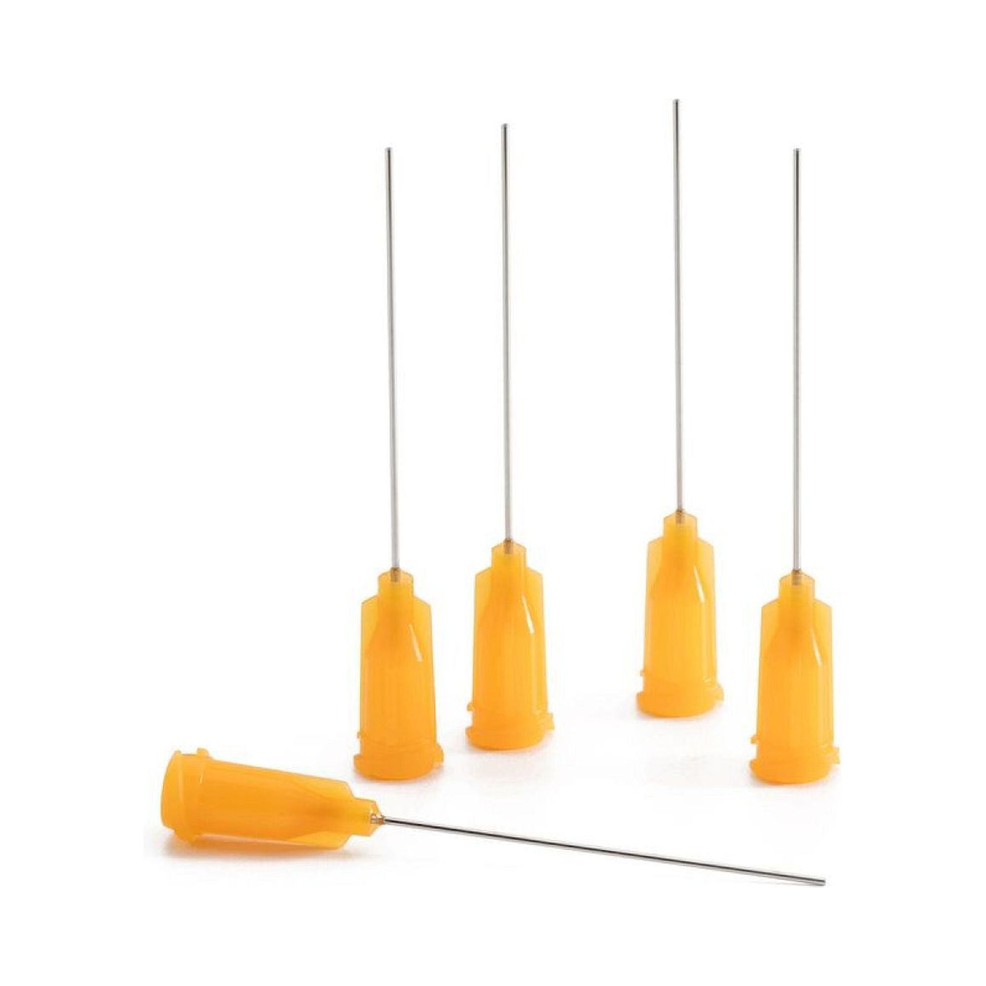 Nordson EFD 7018308. dispensing needle orange, 1.5", straight, Gauge 23, ID= 0.33 mm