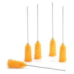 Nordson EFD 7018308. dispensing needle orange, 1.5", straight, Gauge 23, ID= 0.33 mm