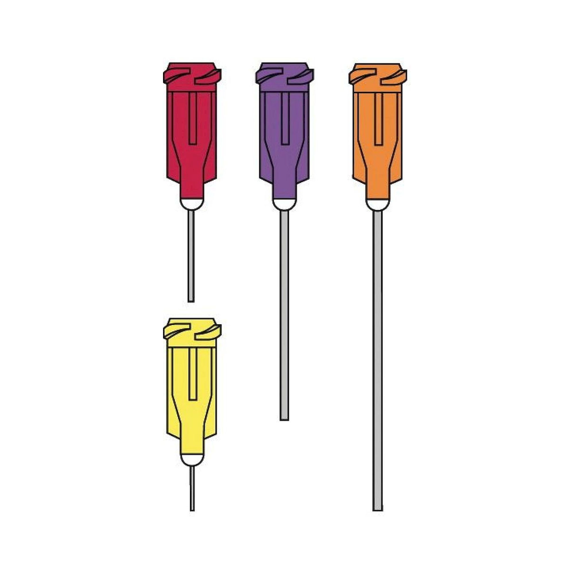 Nordson EFD 7018319. Dosiernadel 1/2" gerade/orange