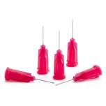 Nordson EFD 7018345. Dispensing needle red, 0.5", straight, Gauge 25, ID= 0.25 mm