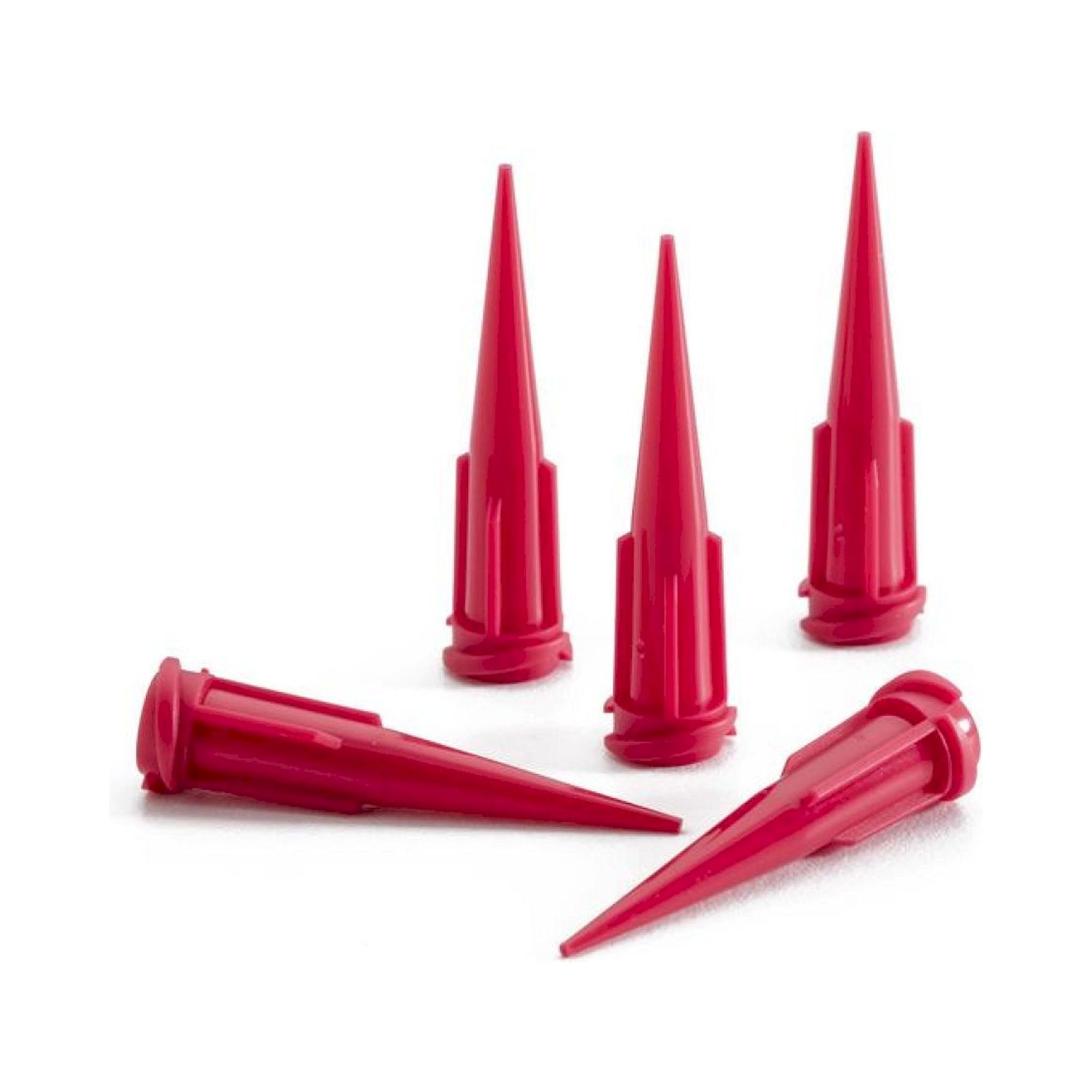 Nordson EFD 7018370. Dispensing tip conical, opaque rigid, red, Gauge 25, ID= 0,25 mm