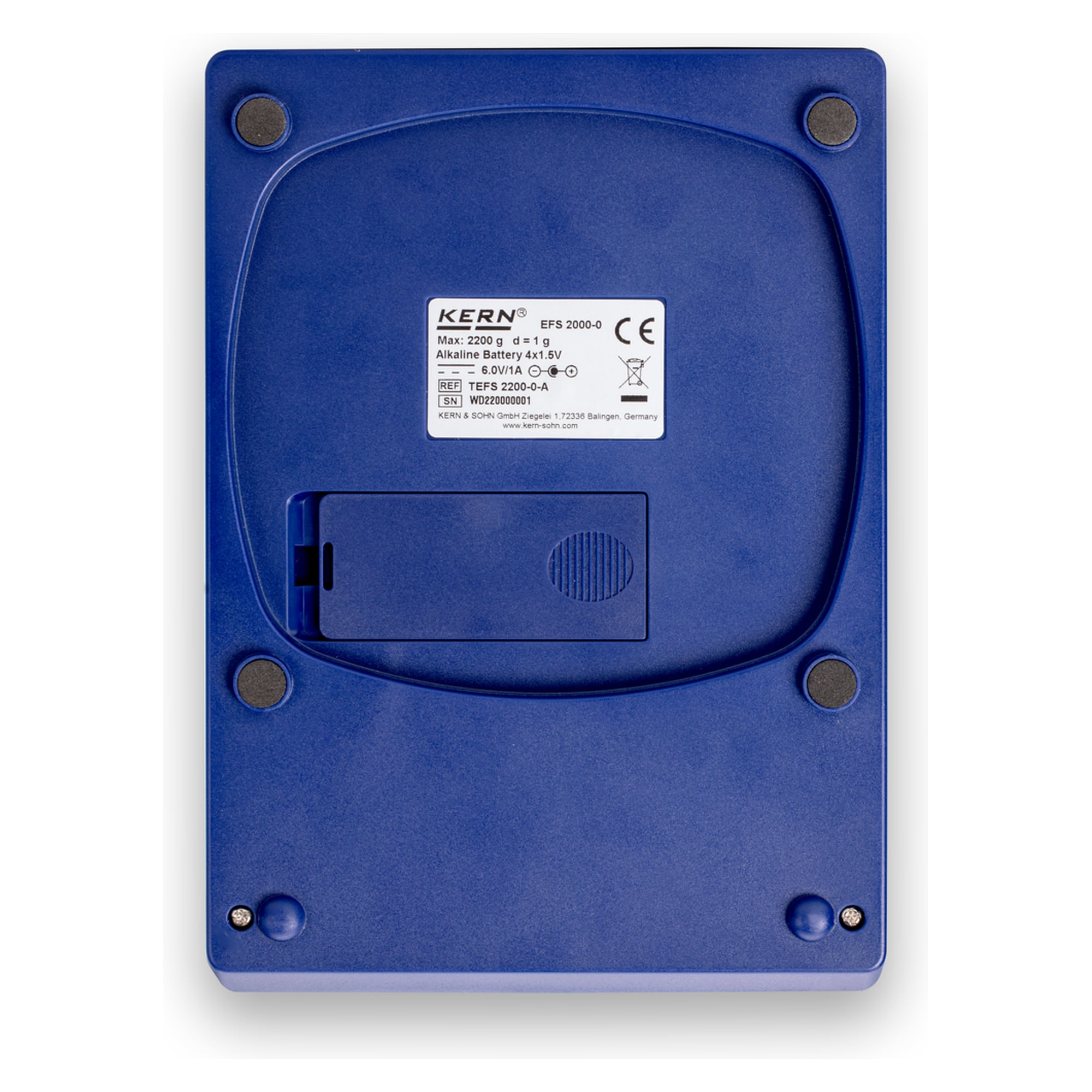 Schulwaage 5200 g Ablesbarkeit 1 g - KERN EFS 5000-0