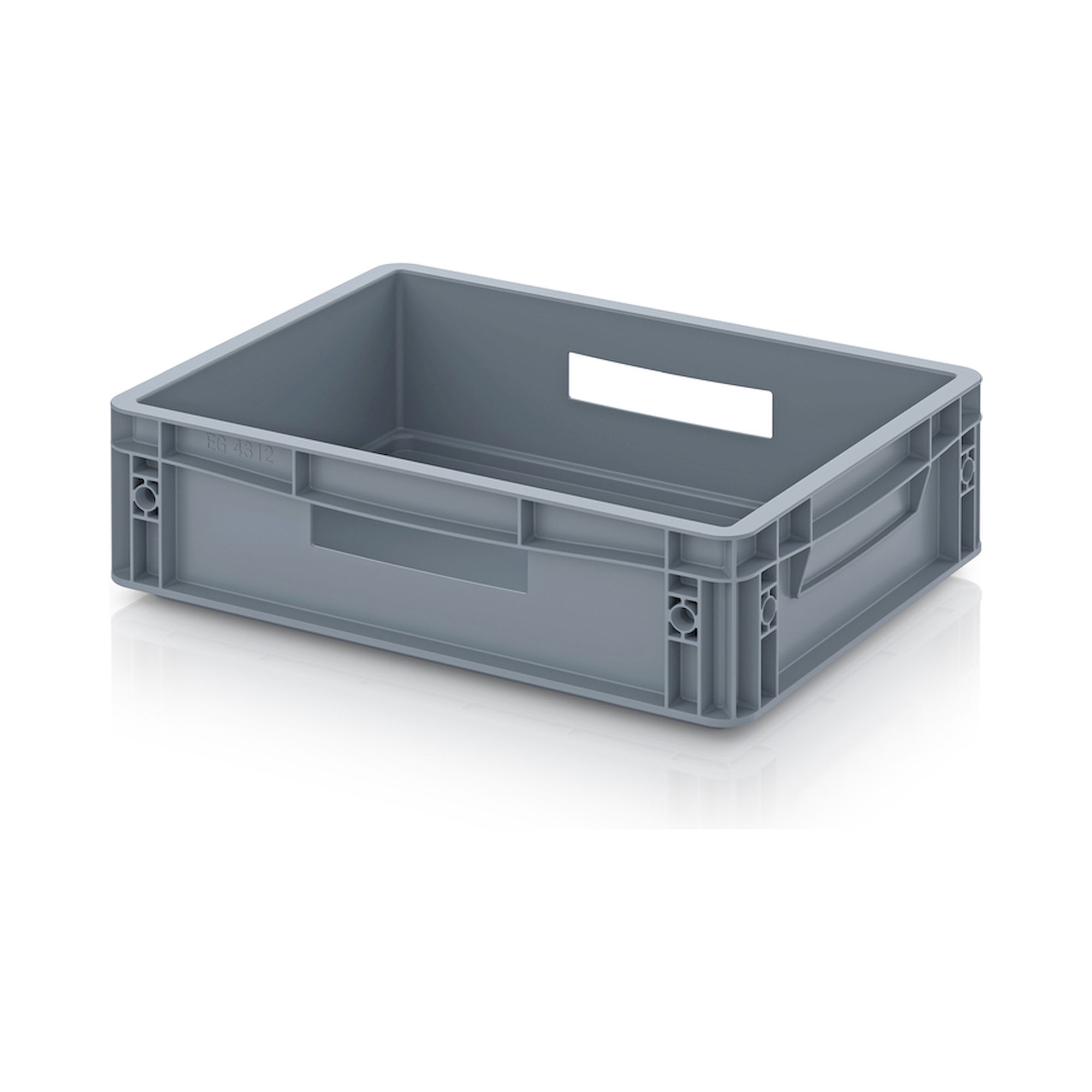 EG 43/12 HG HO. Eurobehälter geschlossen, 40x30x12 cm