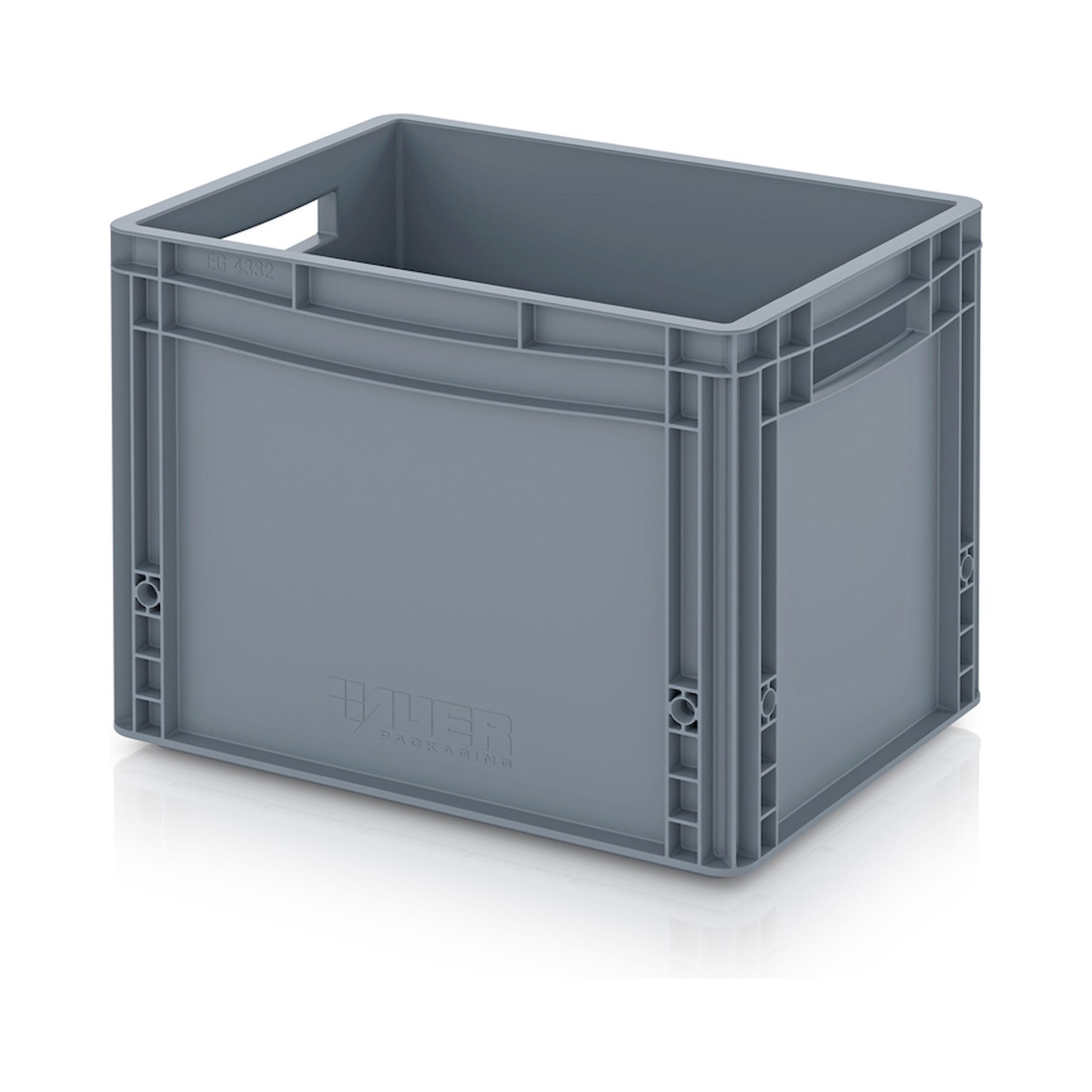 EG 43/32. Euro containers solid, 40x30x32 cm