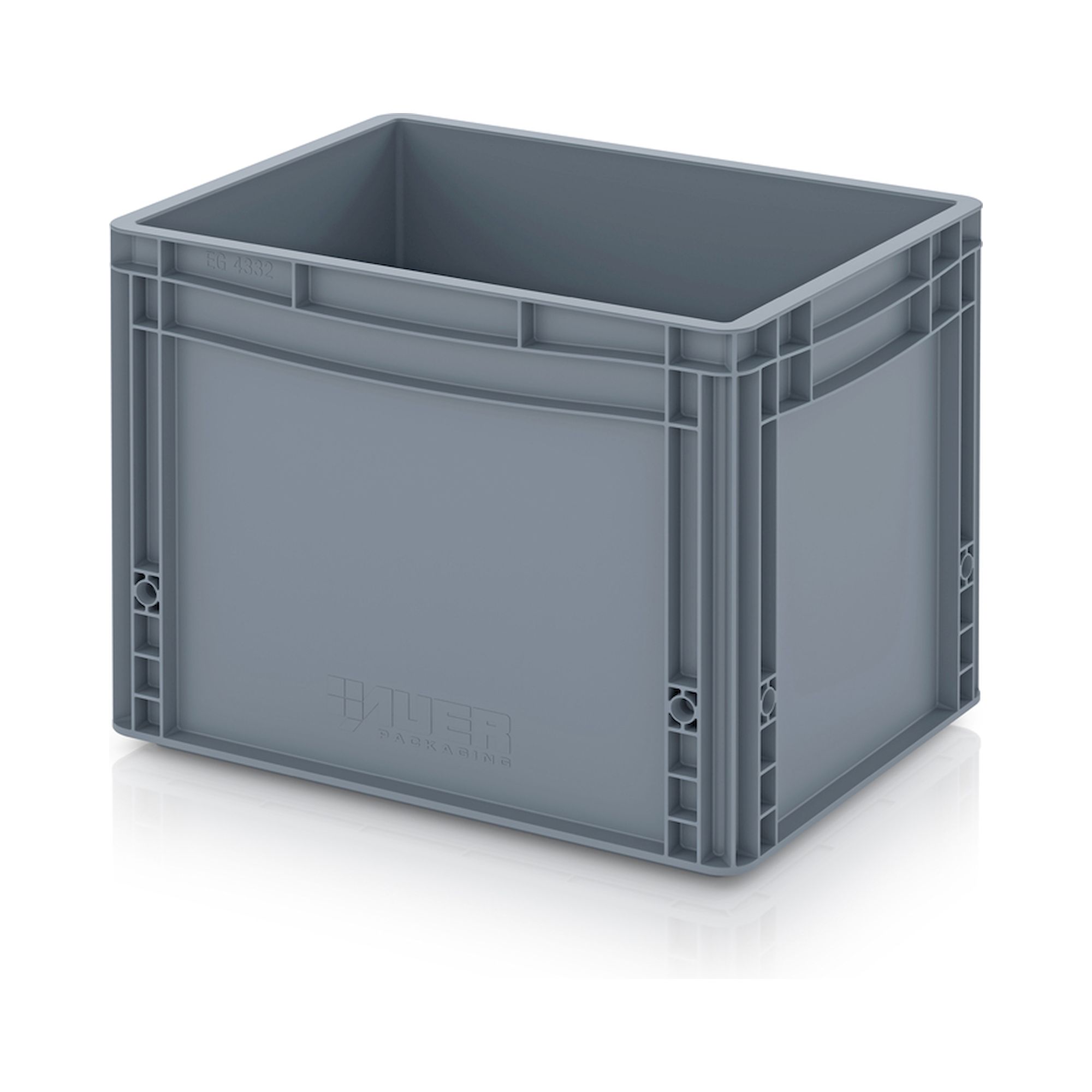 EG 43/32 HG. Eurobehälter geschlossen, 40x30x32 cm