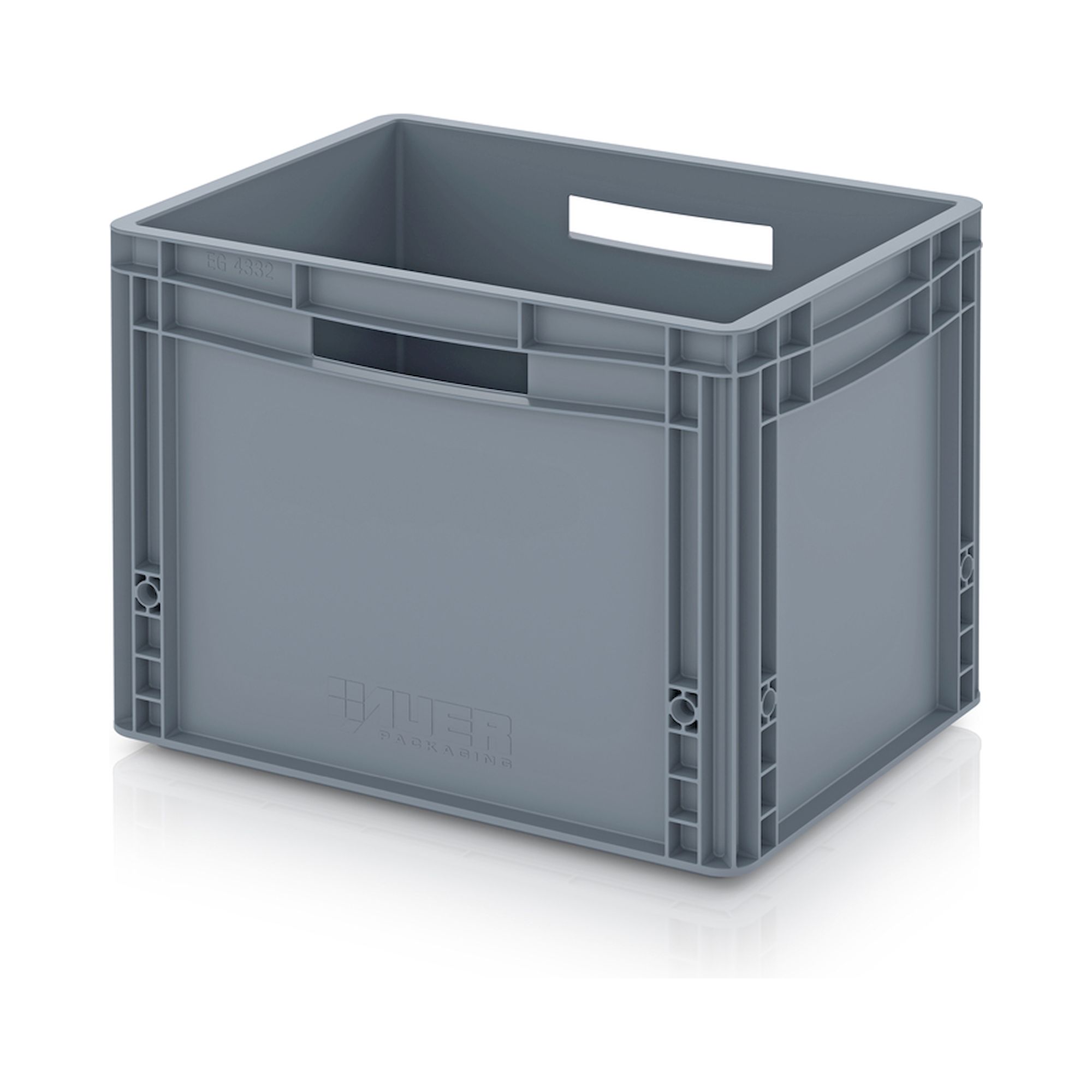 EG 43/32 HG HO. Eurobehälter geschlossen, 40x30x32 cm
