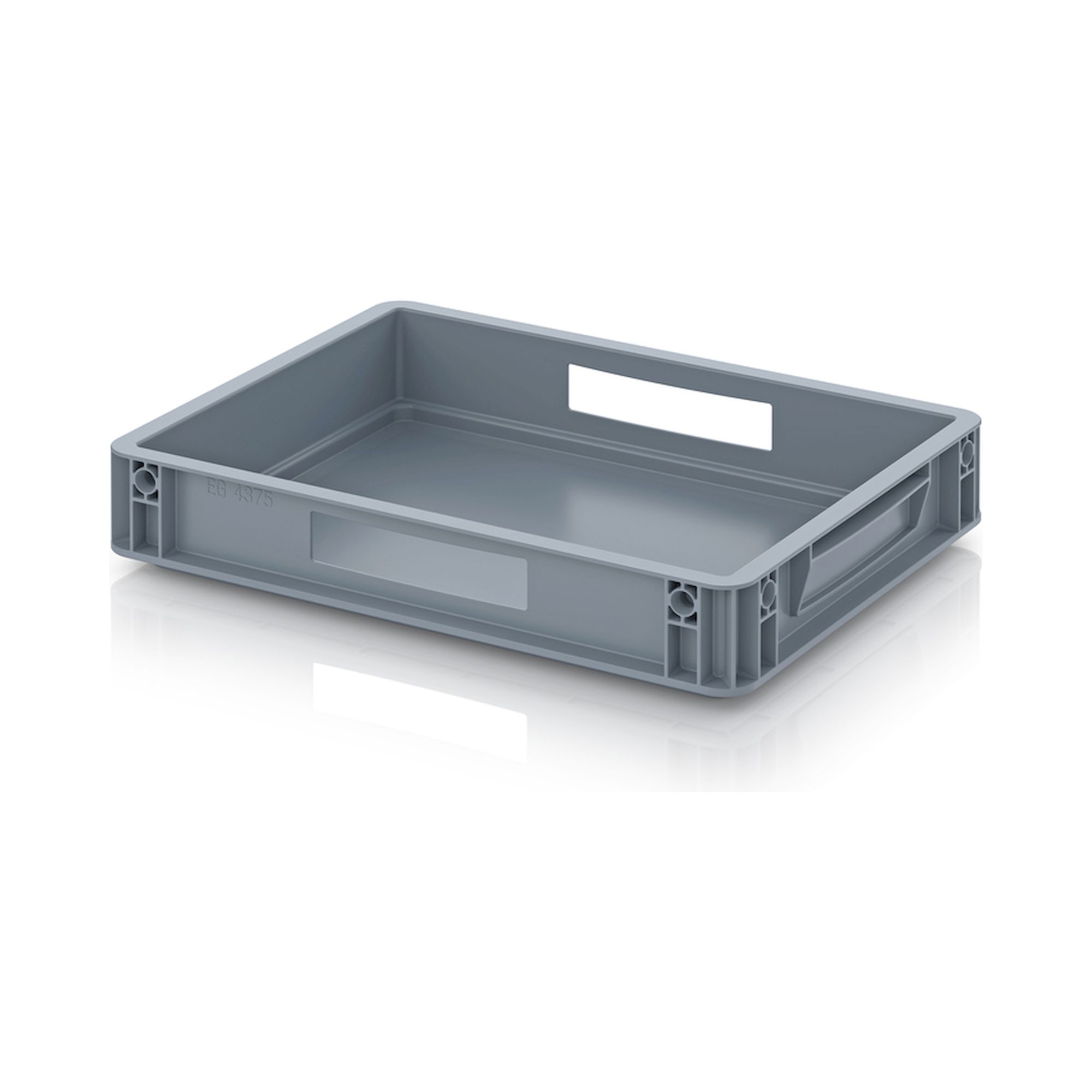EG 43/75 HG HO. Eurobehälter geschlossen, 40x30x7,5 cm