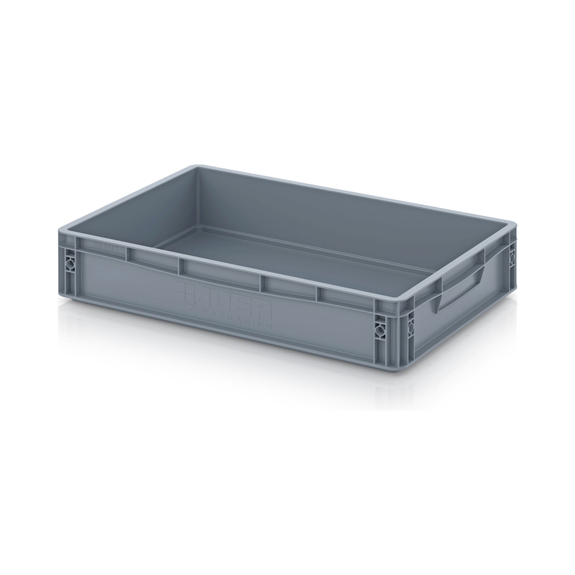 EG 64/12 HG WB. Eurobehälter geschlossen, 60x40x12 cm