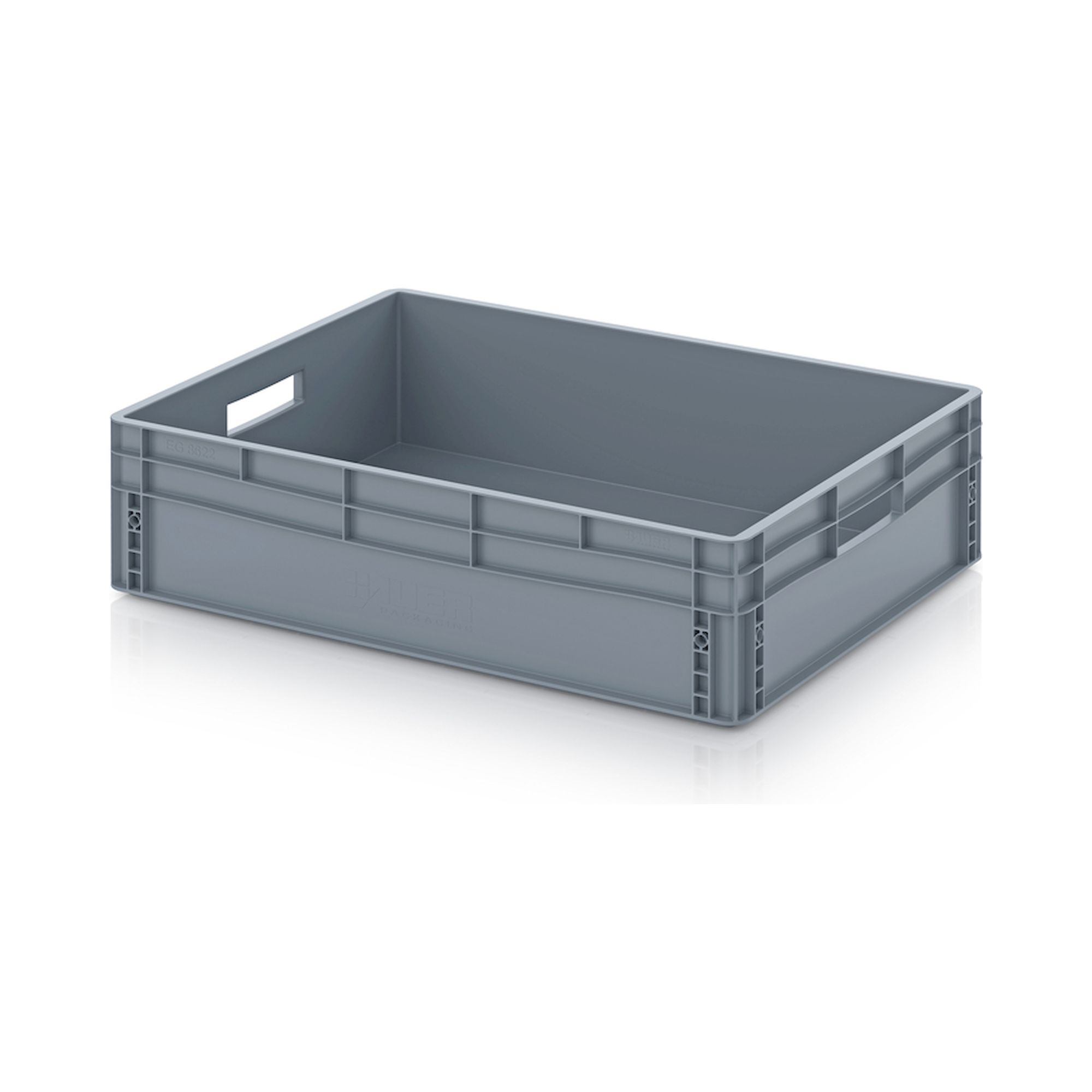 EG 86/22. Euro containers solid, 80x60x22 cm